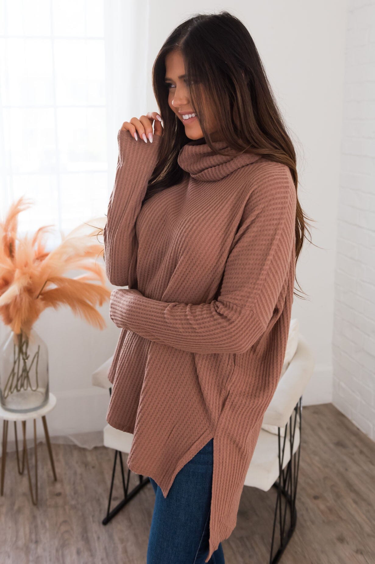 Better Than Basic Modest Oversize Top Modest Dresses vendor-unknown