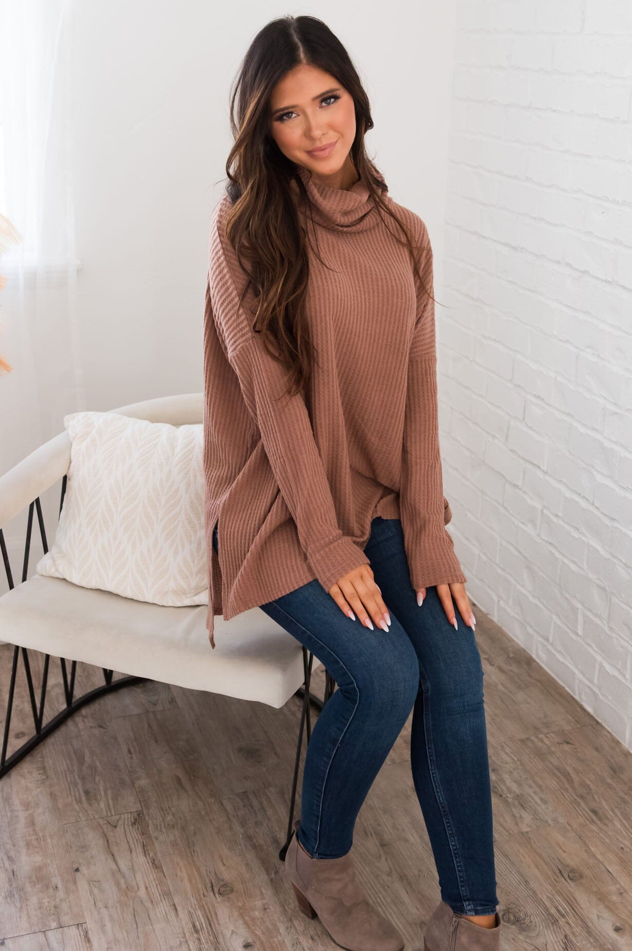 Better Than Basic Modest Oversize Top Modest Dresses vendor-unknown