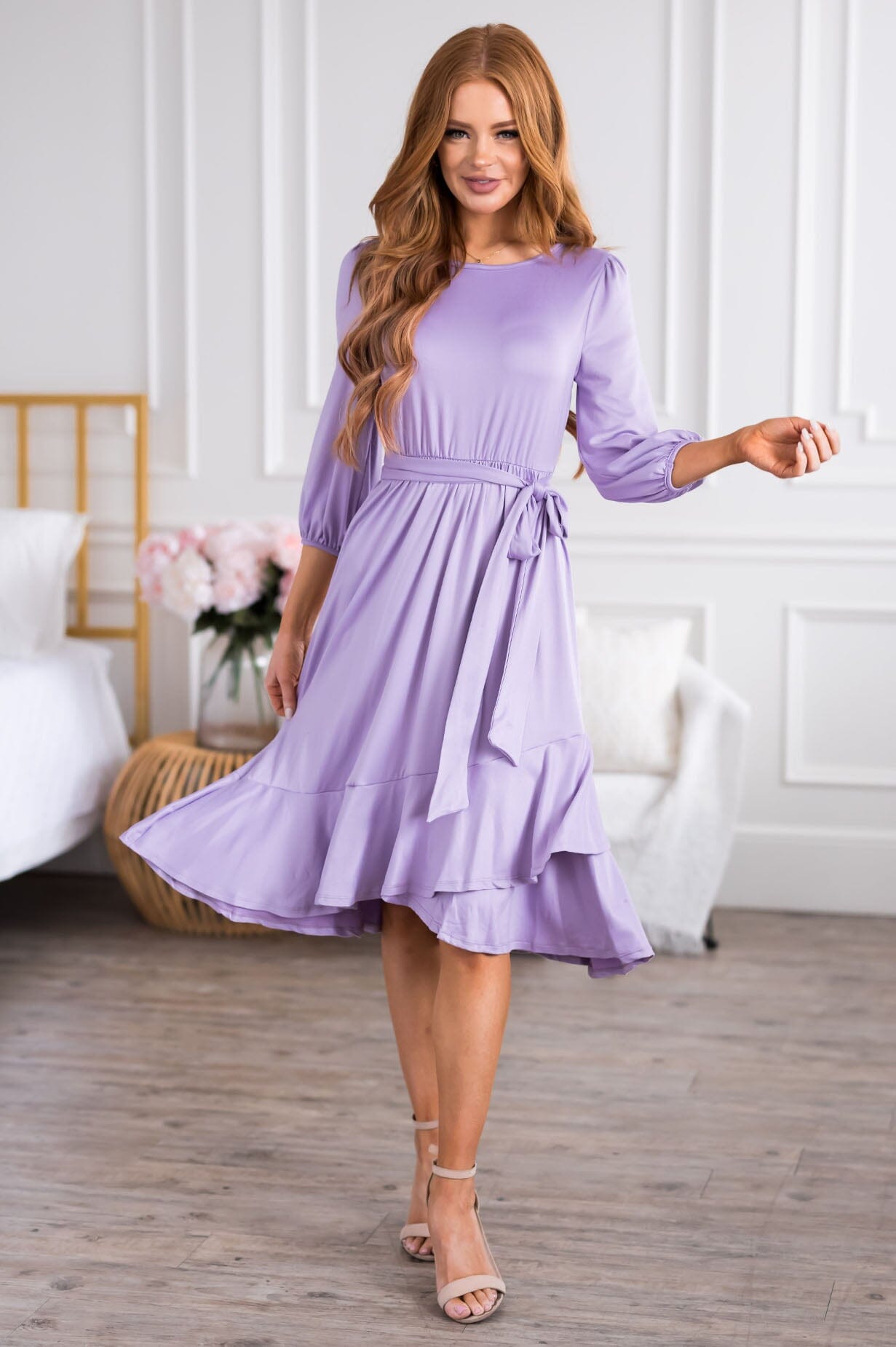 purple modest dresses for women Modest Formal Cape Dress G569