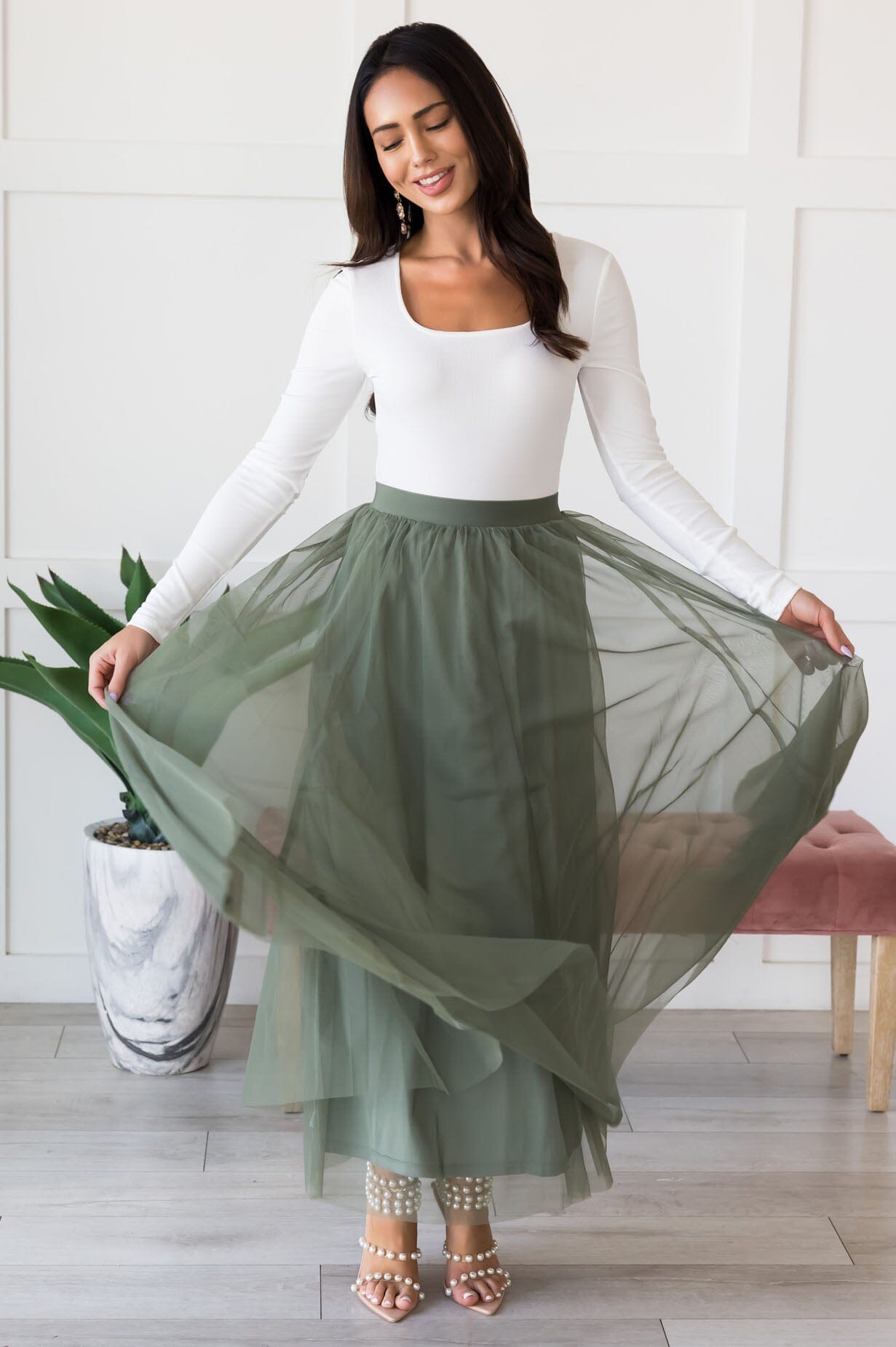 tulle dresses and skirts Steal The Day Tulle Skirt