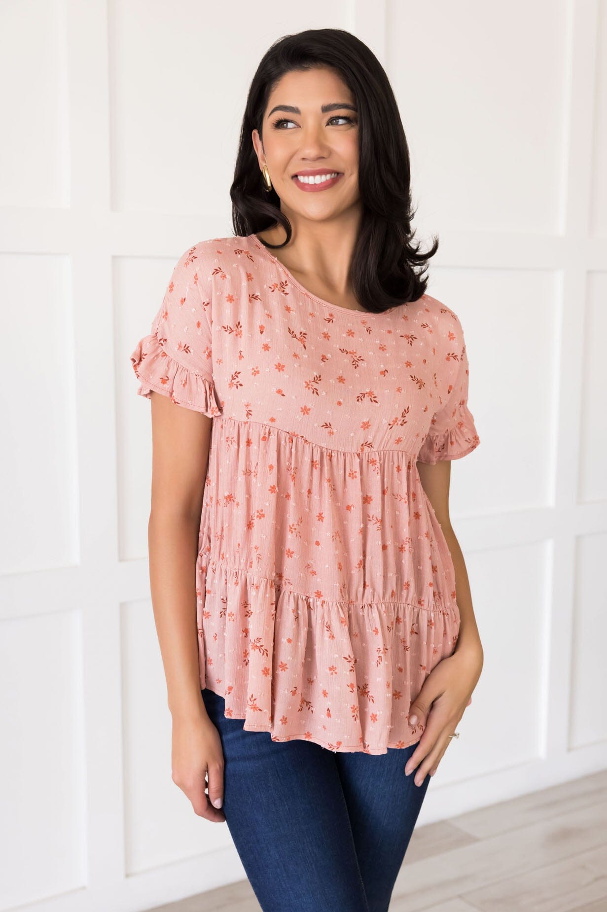 Dainty Daisy Modest Blouse Modest Dresses vendor-unknown