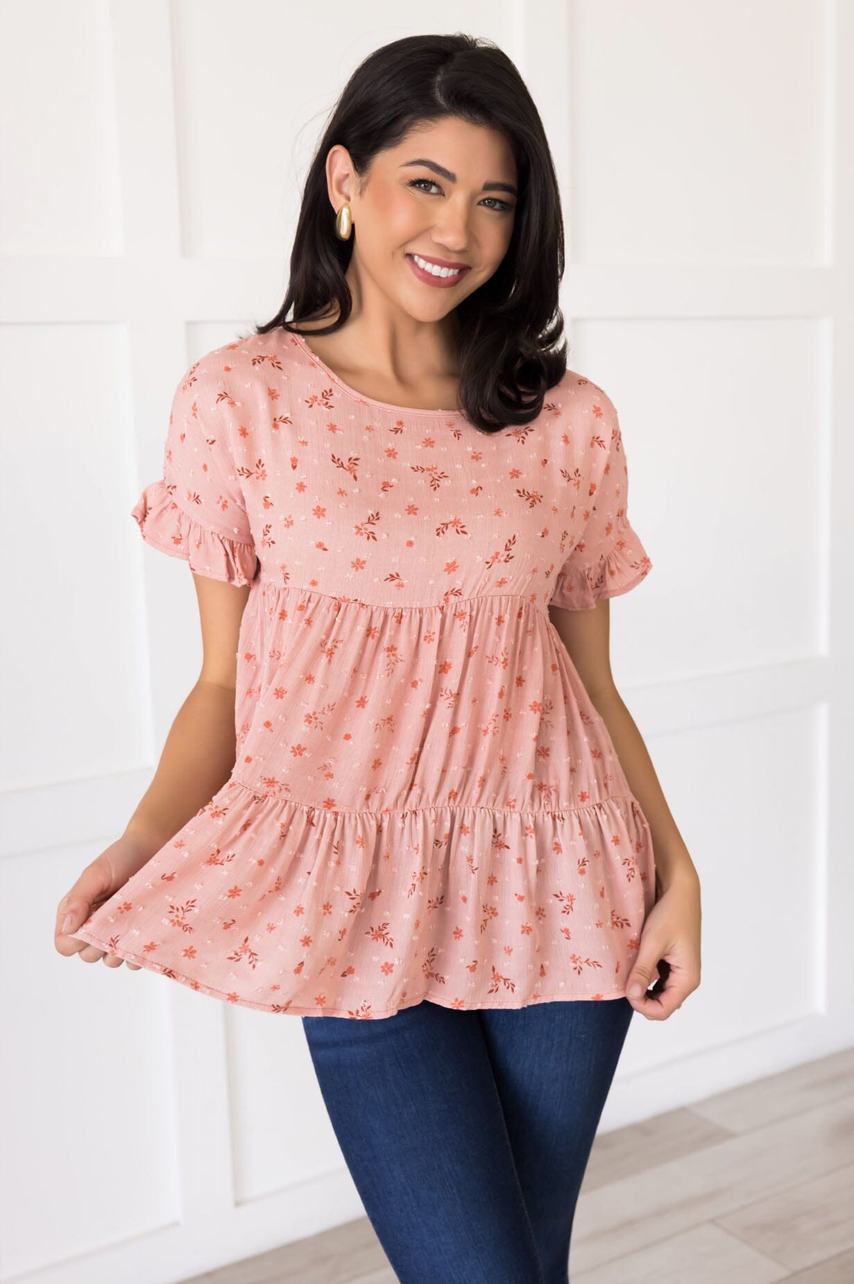 Dainty Daisy Modest Blouse Modest Dresses vendor-unknown
