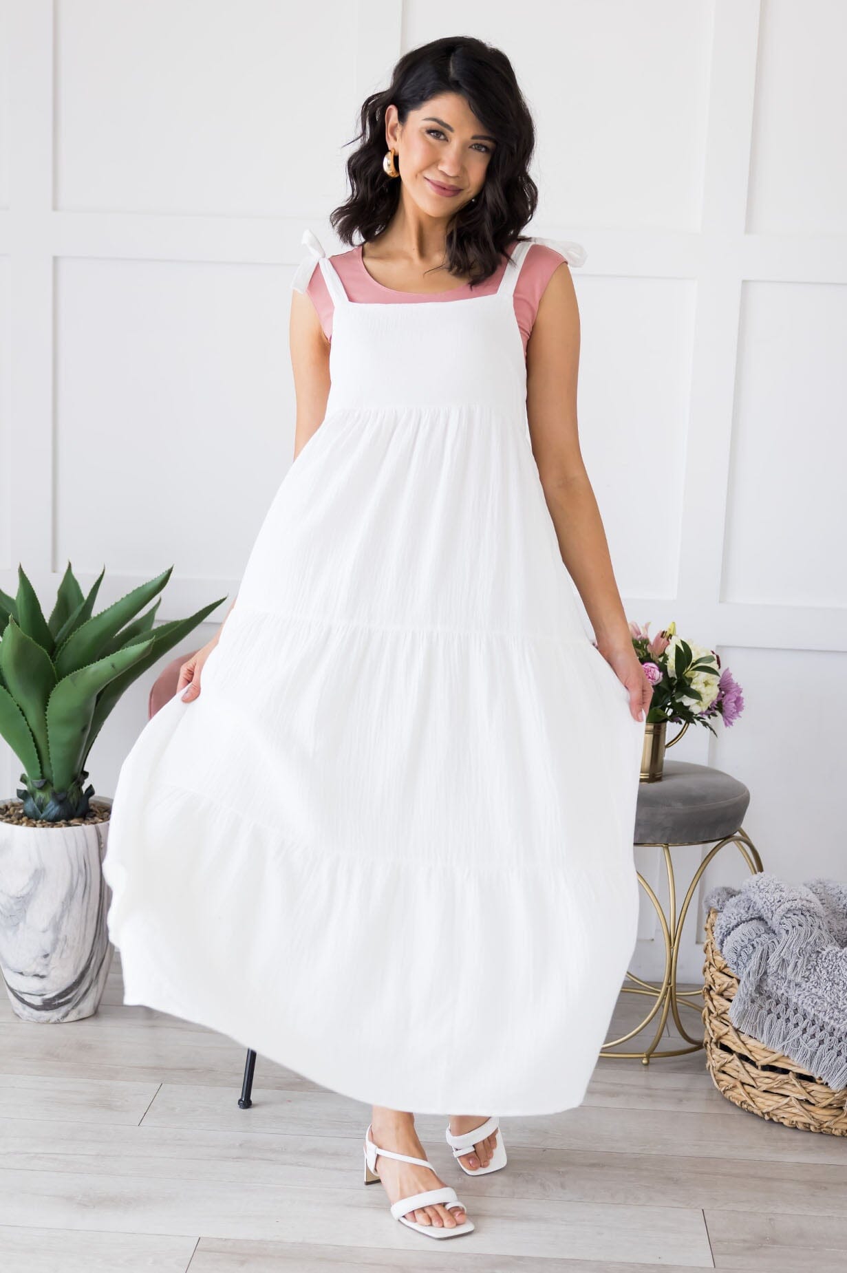 The Leesa Modest Dresses vendor-unknown