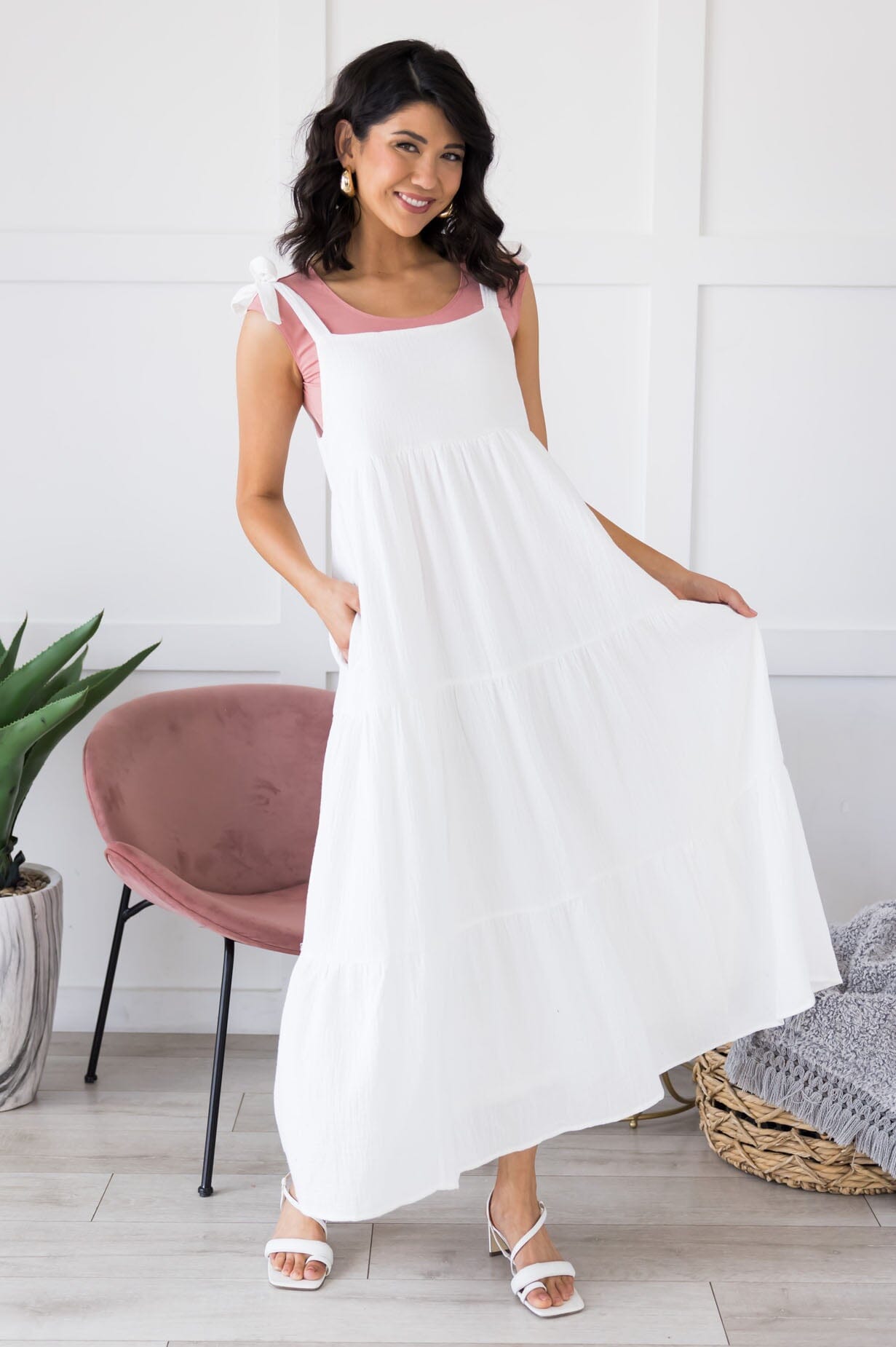 The Leesa Modest Dresses vendor-unknown