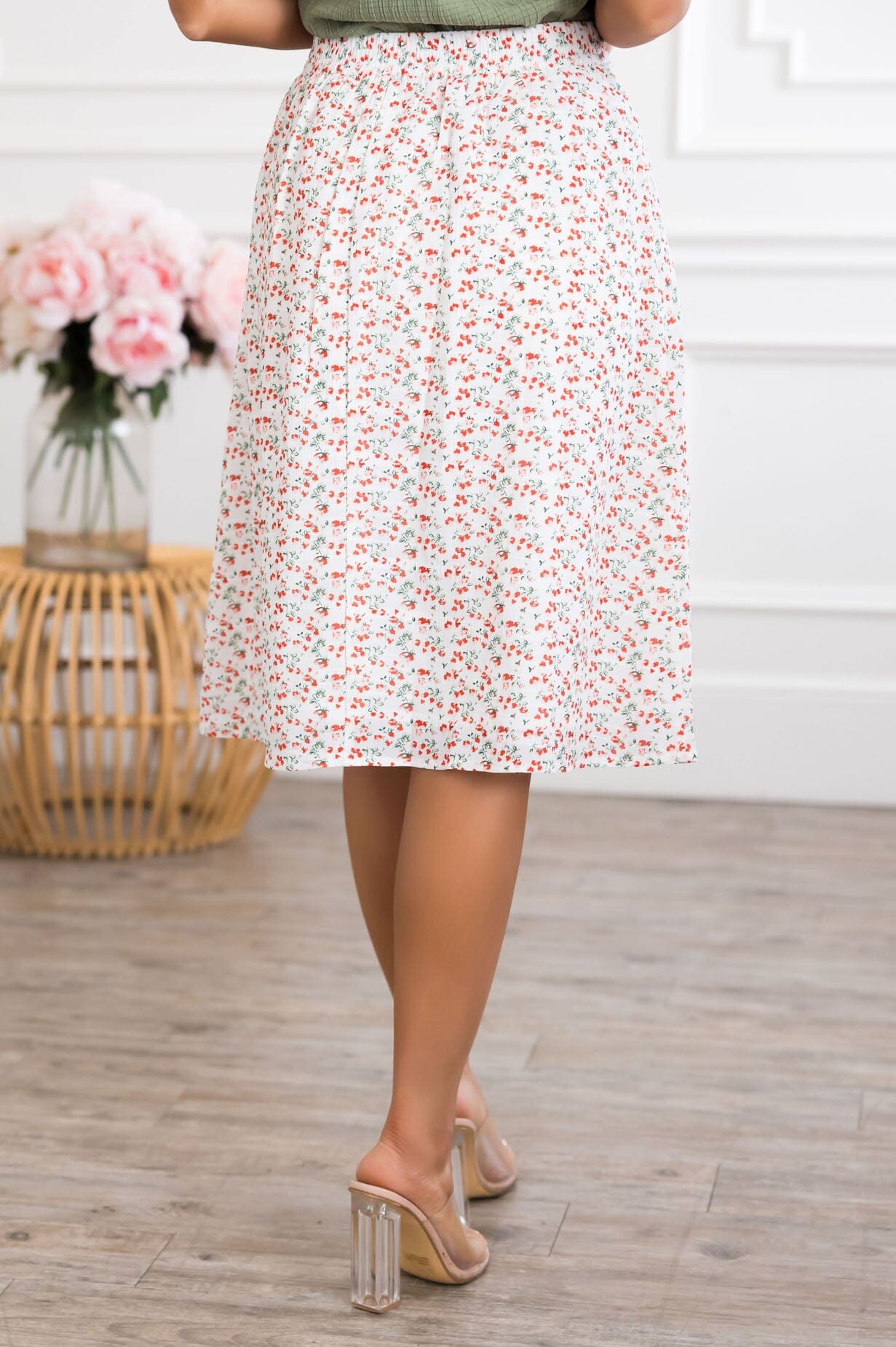 Beautiful Blooms Modest Slip Skirt Modest Dresses vendor-unknown