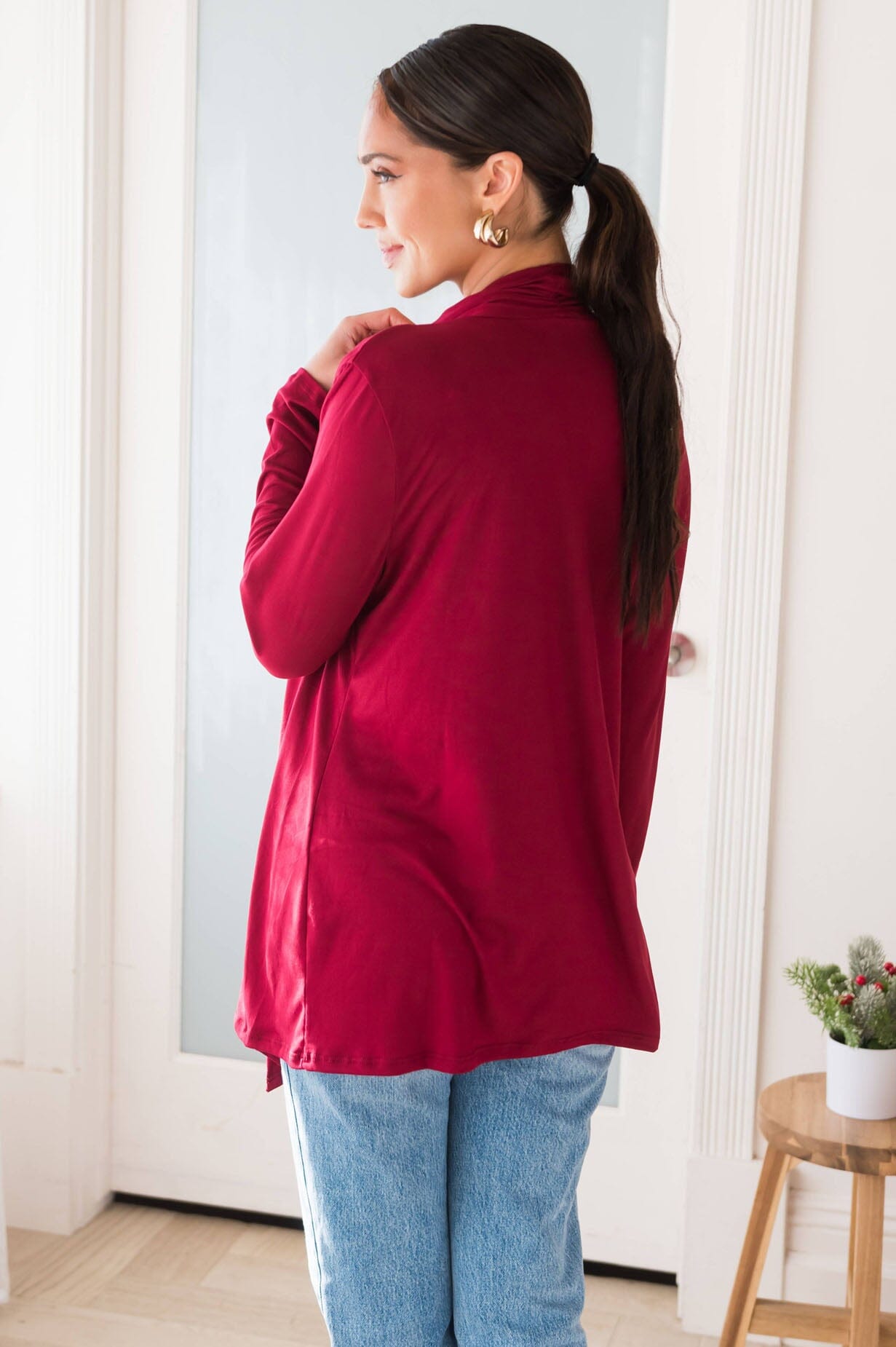 Standing Tall Modest Sweater Cardigan Modest Dresses vendor-unknown