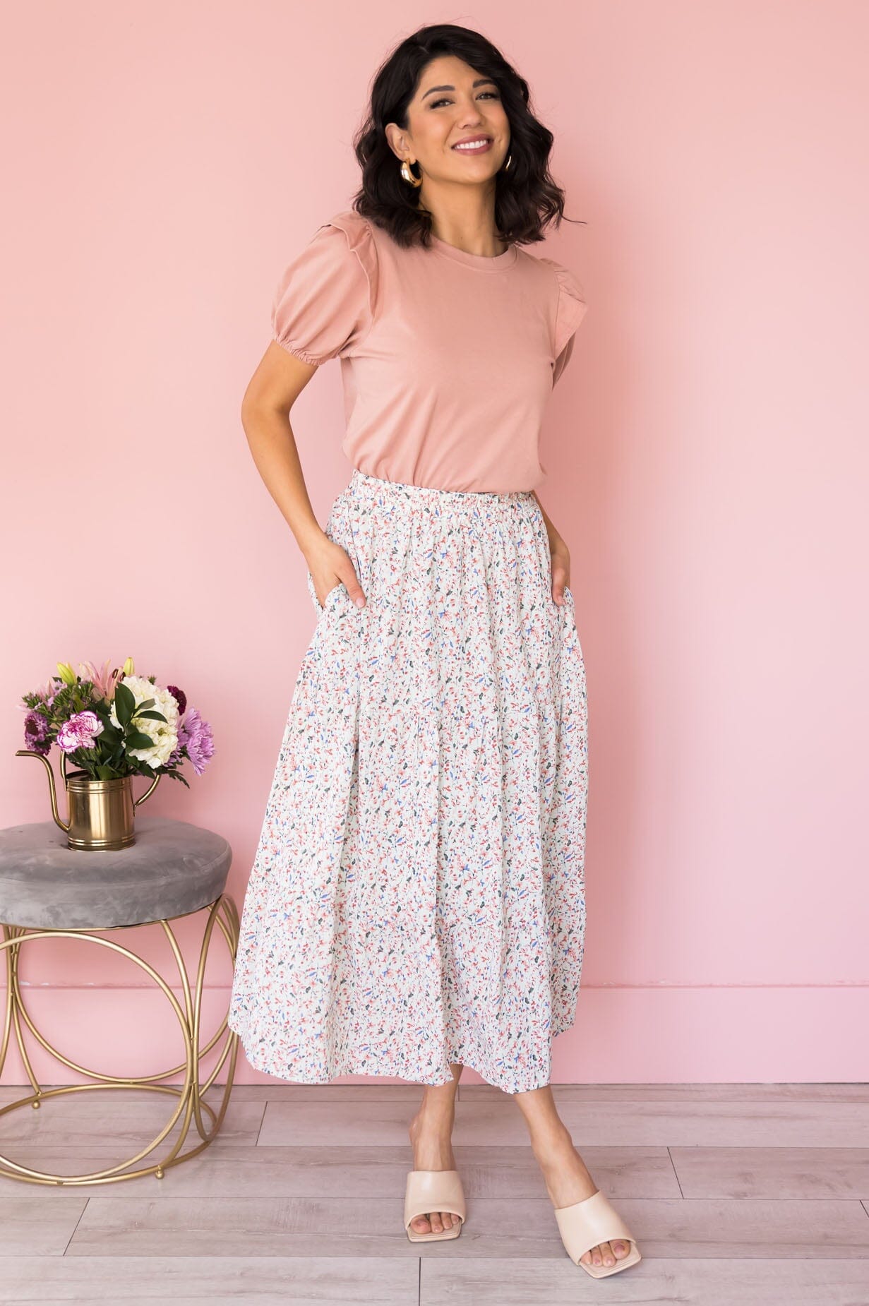 Set Your Sights Maxi Skirt Skirts vendor-unknown
