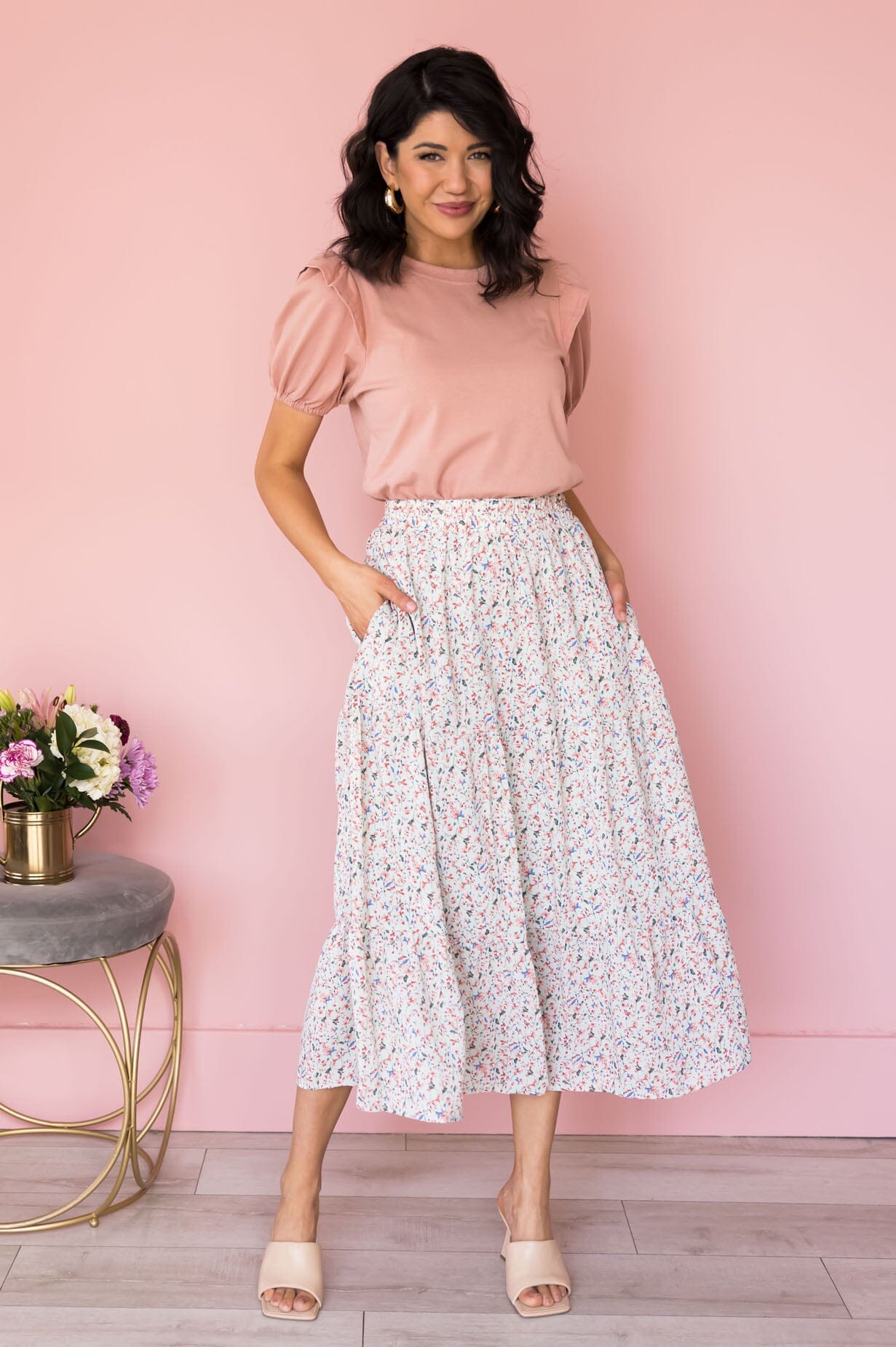 Set Your Sights Maxi Skirt Skirts vendor-unknown