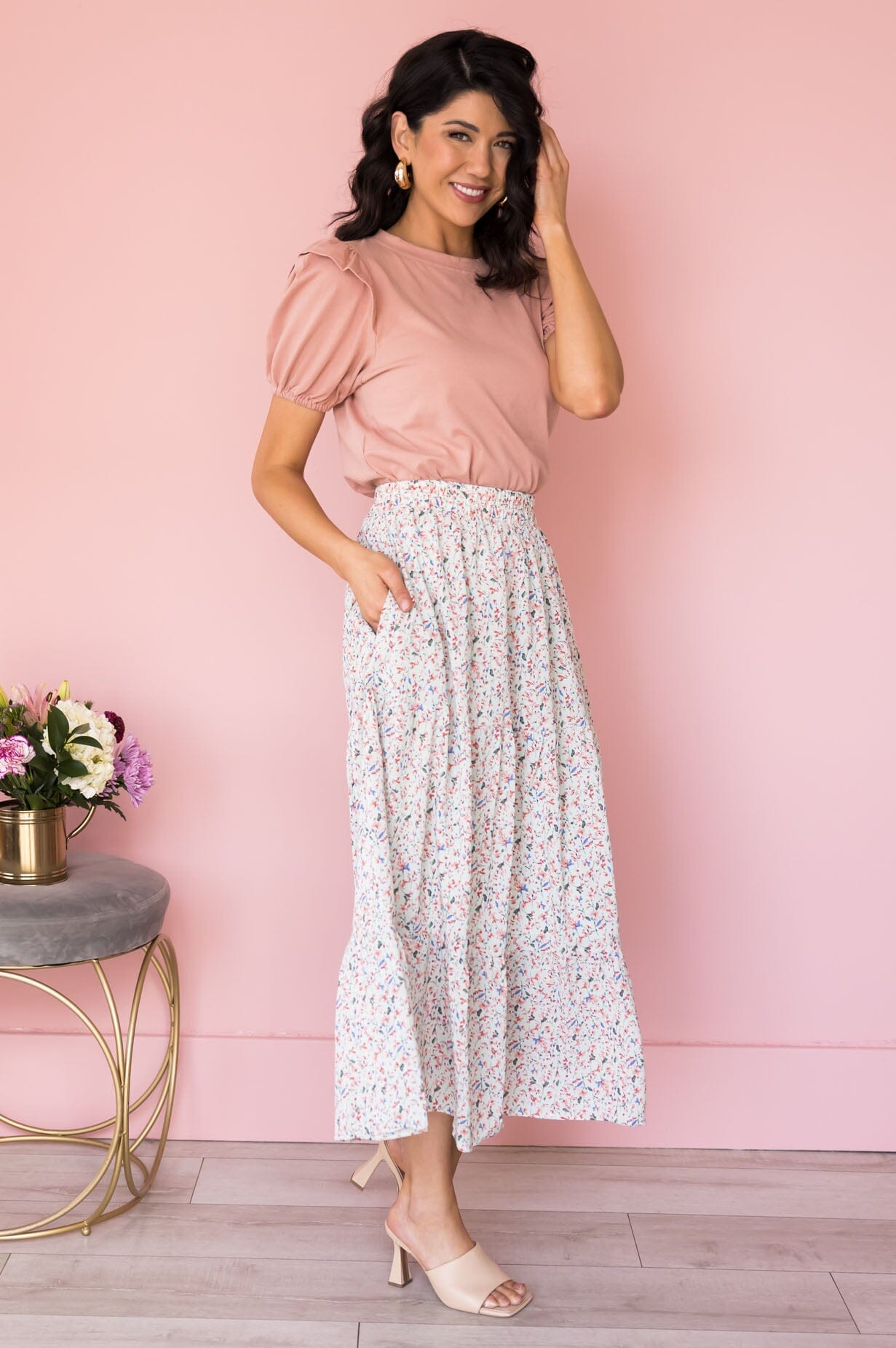 Set Your Sights Maxi Skirt Skirts vendor-unknown