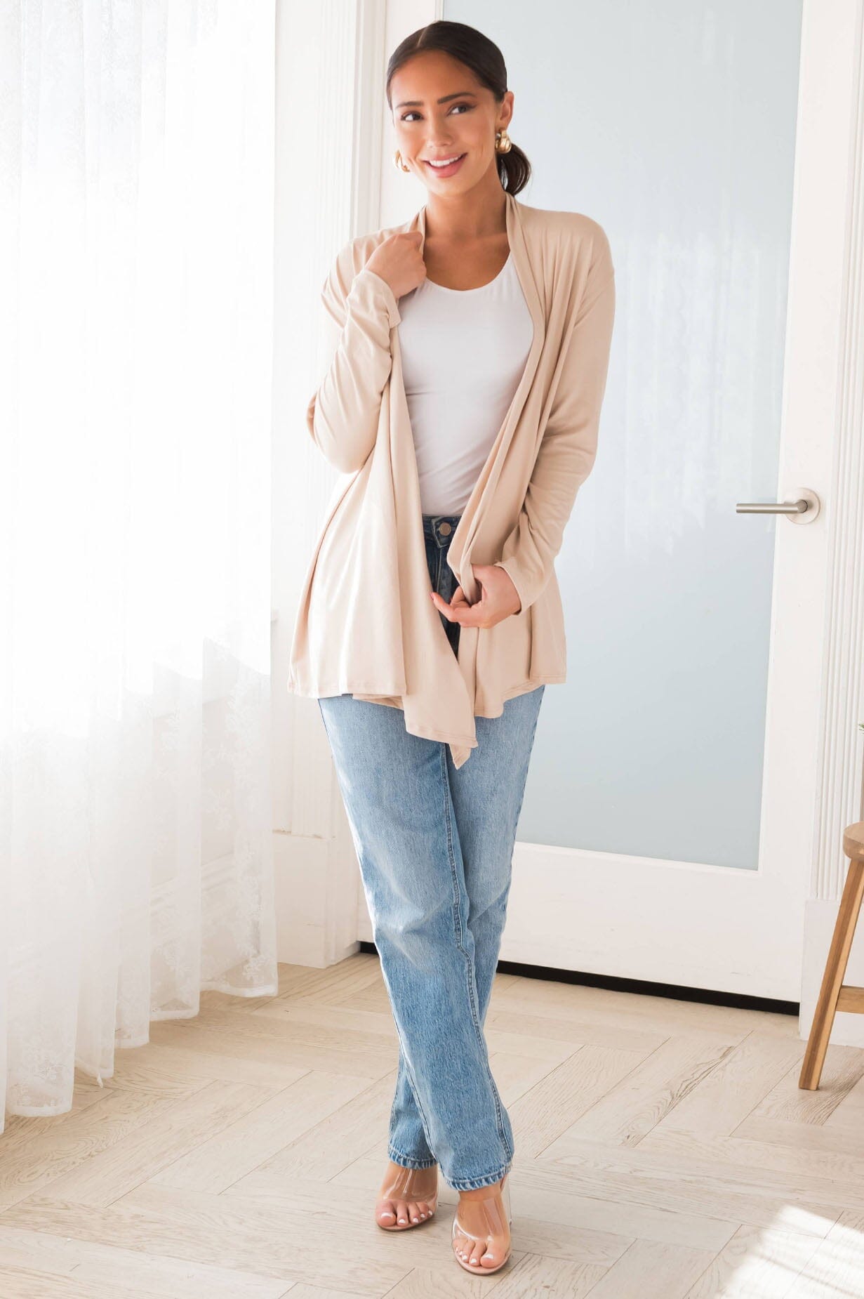 Standing Tall Modest Sweater Cardigan Modest Dresses vendor-unknown