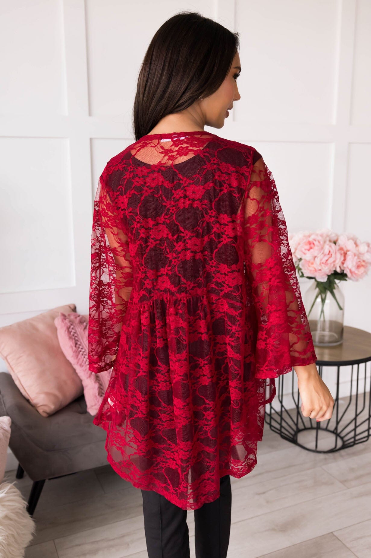 Cheerful Outlook Kimono Tops vendor-unknown