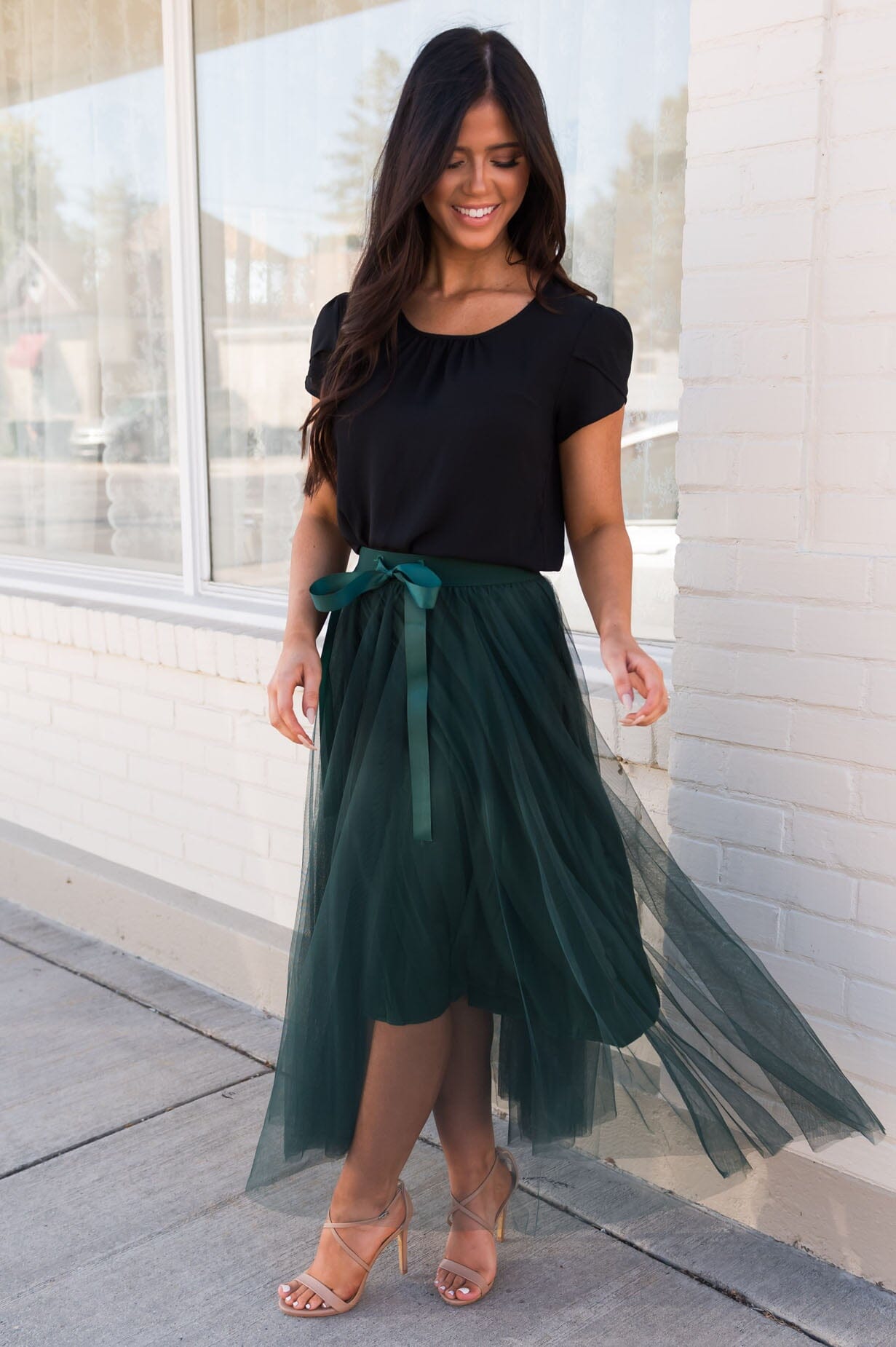 Forever Soulmates Modest Tulle Skirt Skirts vendor-unknown