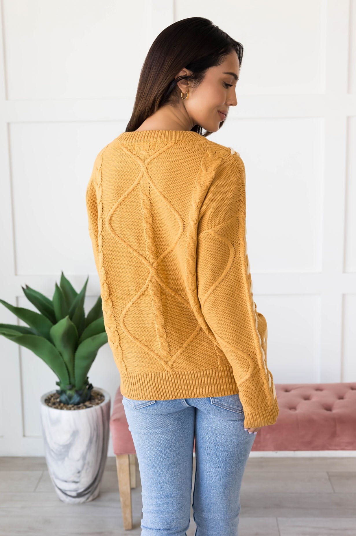 Better Than Butterscotch Sweater Modest Dresses vendor-unknown