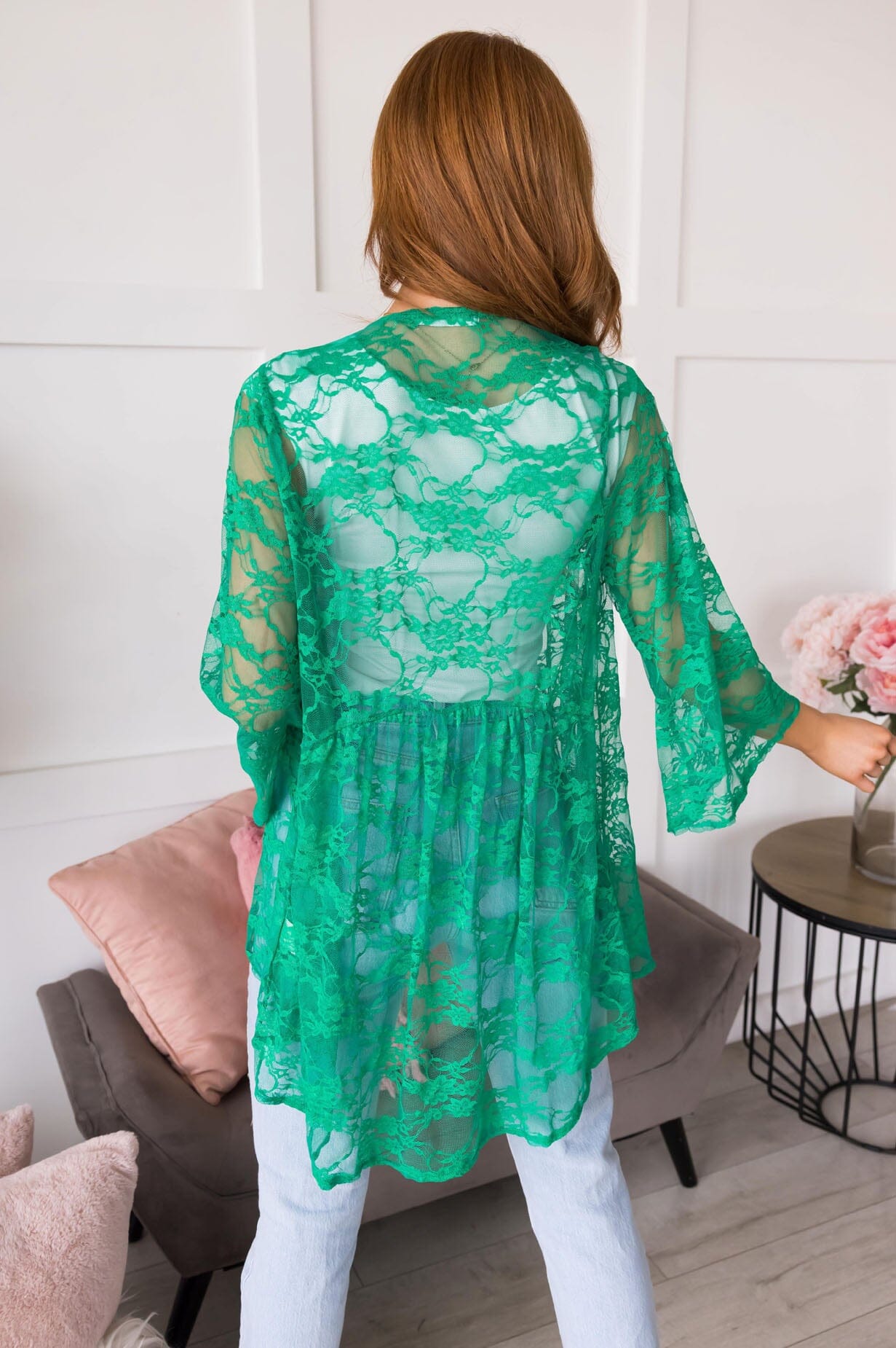 Cheerful Outlook Kimono Tops vendor-unknown