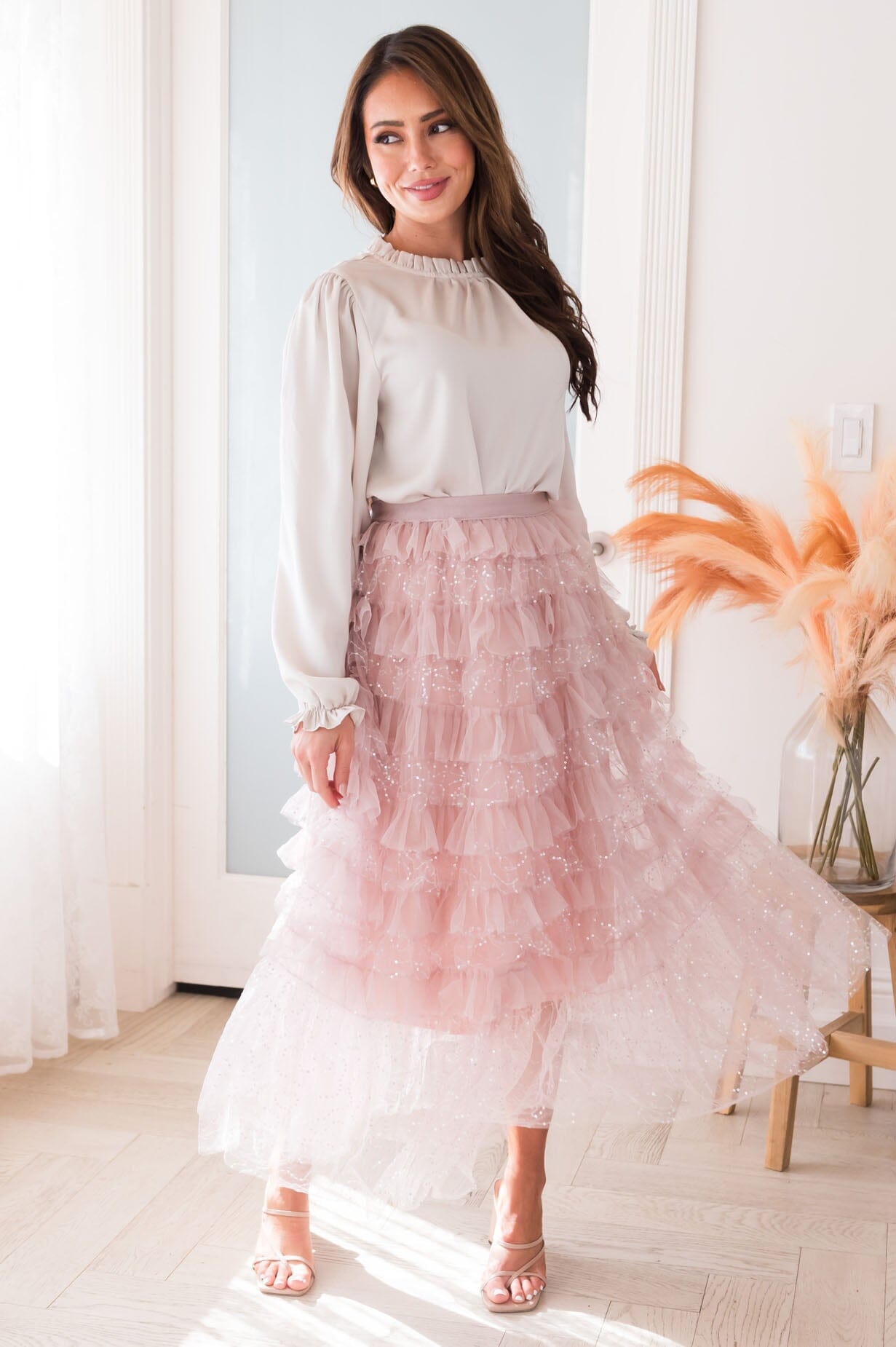 Only In Fairytales Modest Tulle Skirt Skirts vendor-unknown
