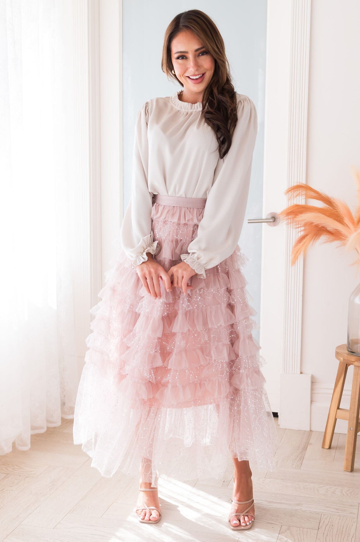 Only In Fairytales Modest Tulle Skirt Skirts vendor-unknown