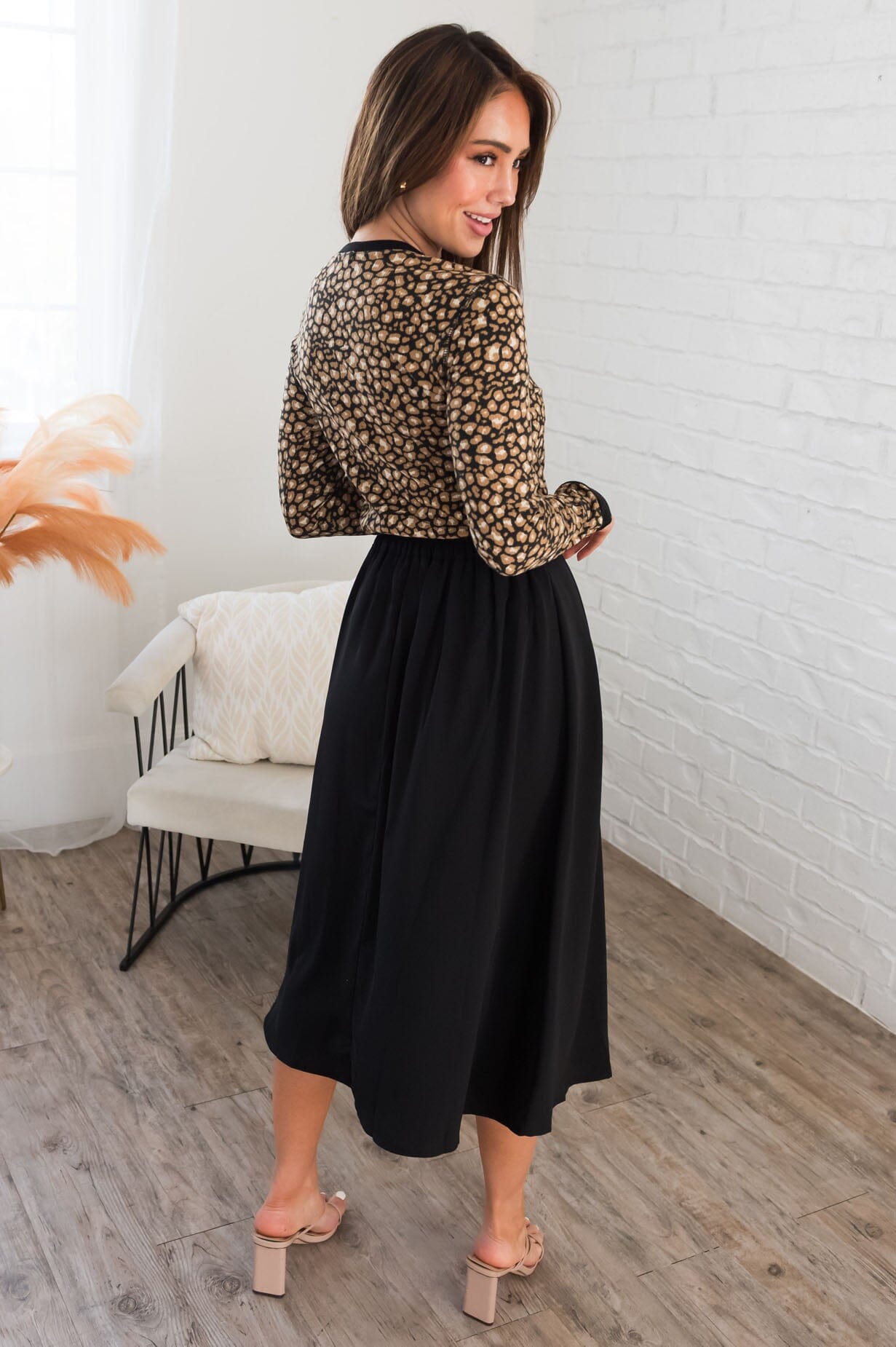 Love Is A Gift Modest Pleat Skirt Skirts vendor-unknown