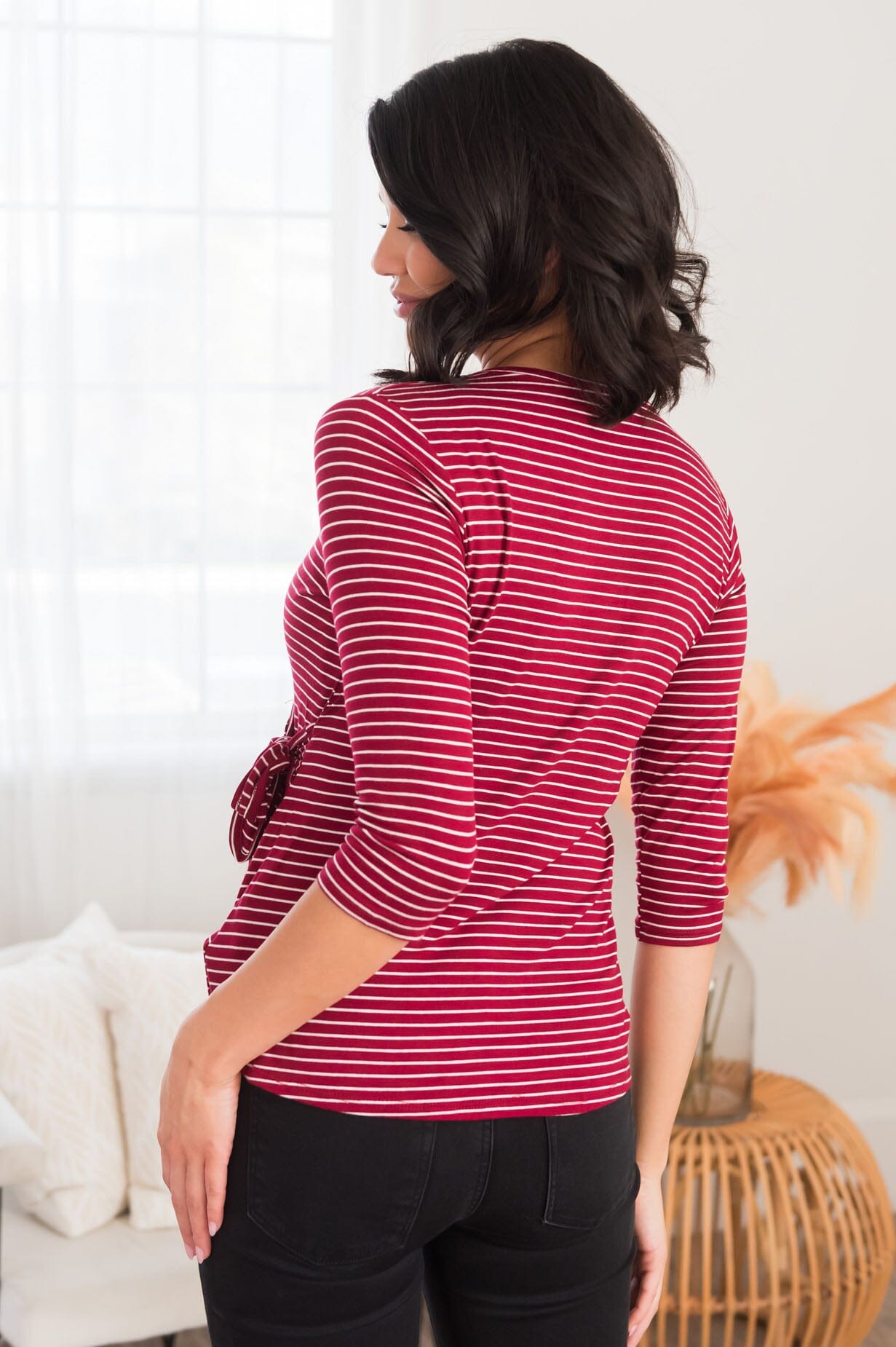 Stripes Are Always A Hit Modest Blouse Modest Dresses vendor-unknown