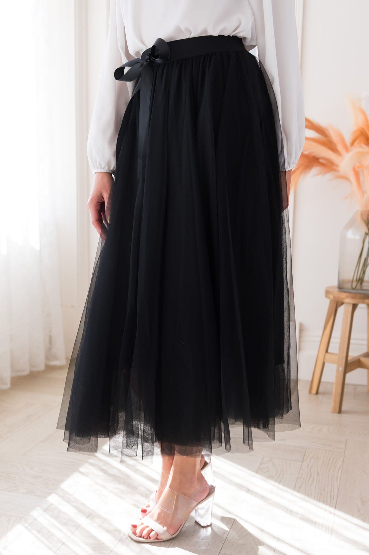 Forever Soulmates Modest Tulle Skirt Skirts vendor-unknown
