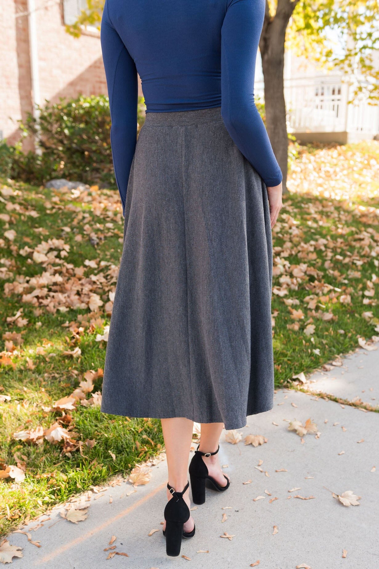 Charming As Ever Modest Circle Skirt Skirts vendor-unknown