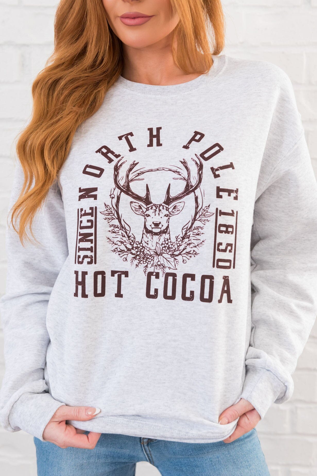 Hot Cocoa Ready Modest Sweatshirt Modest Dresses vendor-unknown