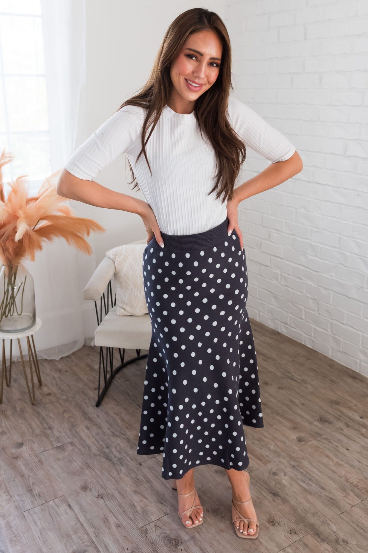 Blessed Beyond Measure Modest Sweater Skirt Skirts vendor-unknown