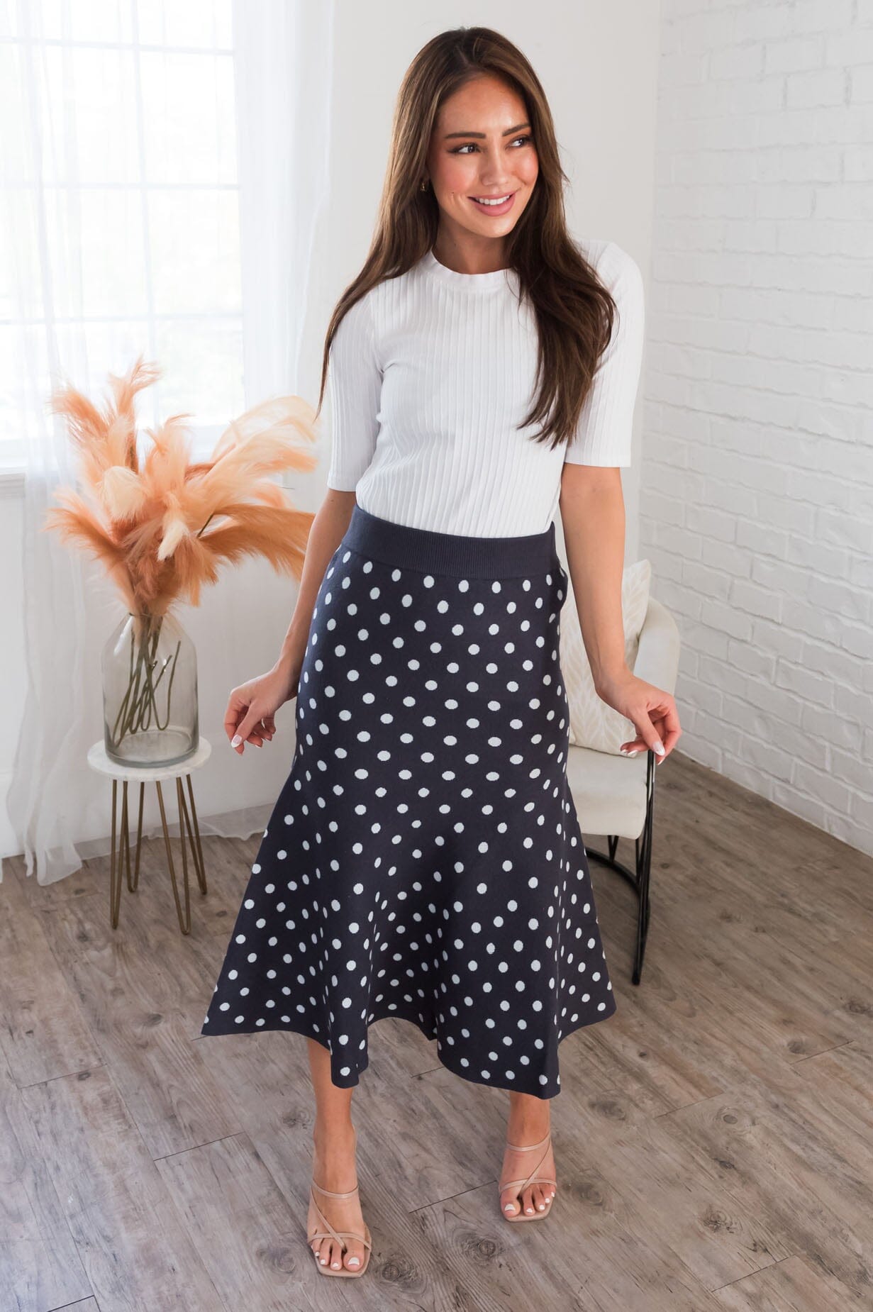 Blessed Beyond Measure Modest Sweater Skirt Skirts vendor-unknown
