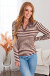 Falling For You Modest Ribbed Top Tops vendor-unknown 