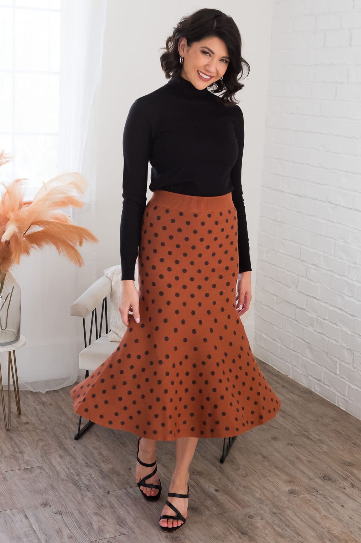 Blessed Beyond Measure Modest Sweater Skirt Skirts vendor-unknown