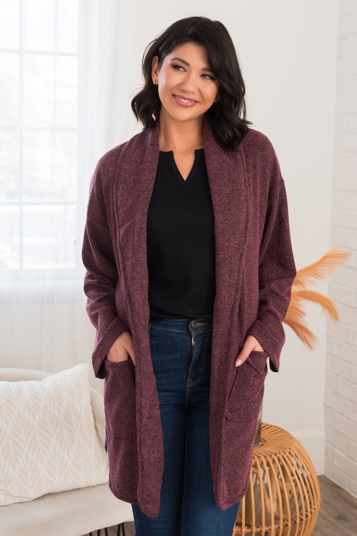 Focusing On Gratitude Modest Jacket Modest Dresses vendor-unknown