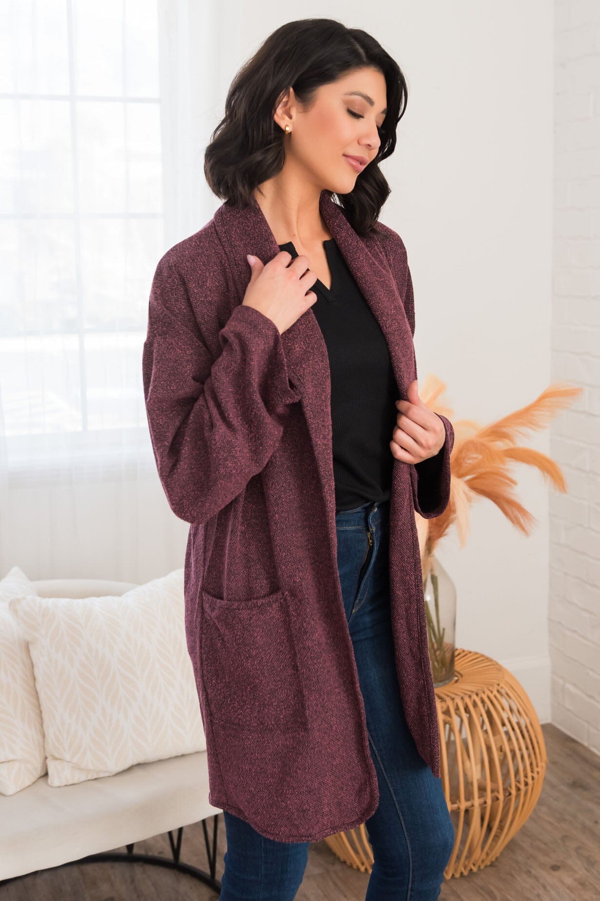 Focusing On Gratitude Modest Jacket Modest Dresses vendor-unknown