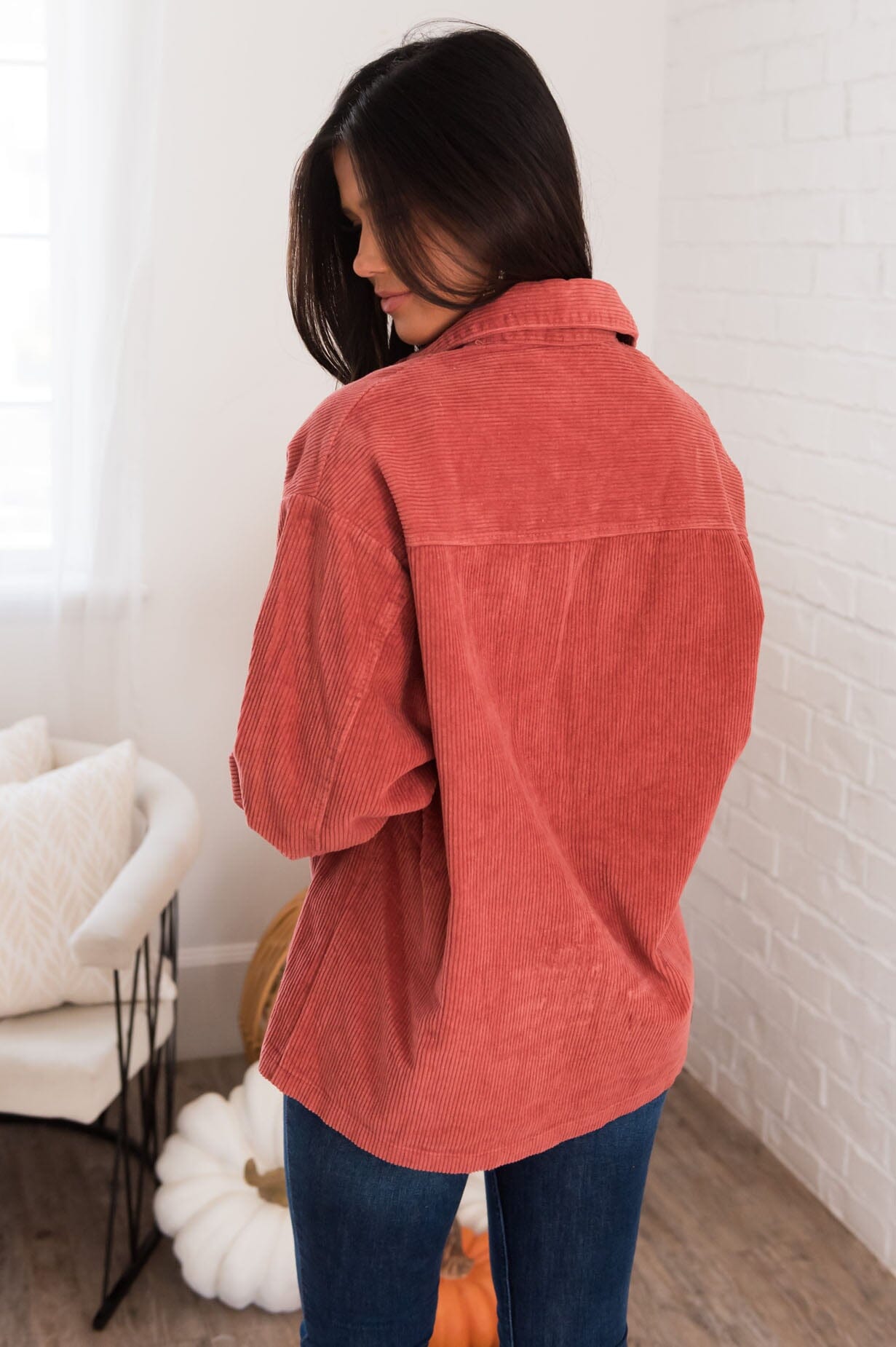 Prepared For Anything Modest Shacket Modest Dresses vendor-unknown