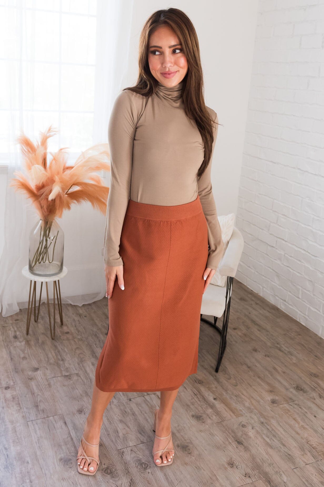 Loved Beyond Measure Modest Sweater Skirt Skirts vendor-unknown