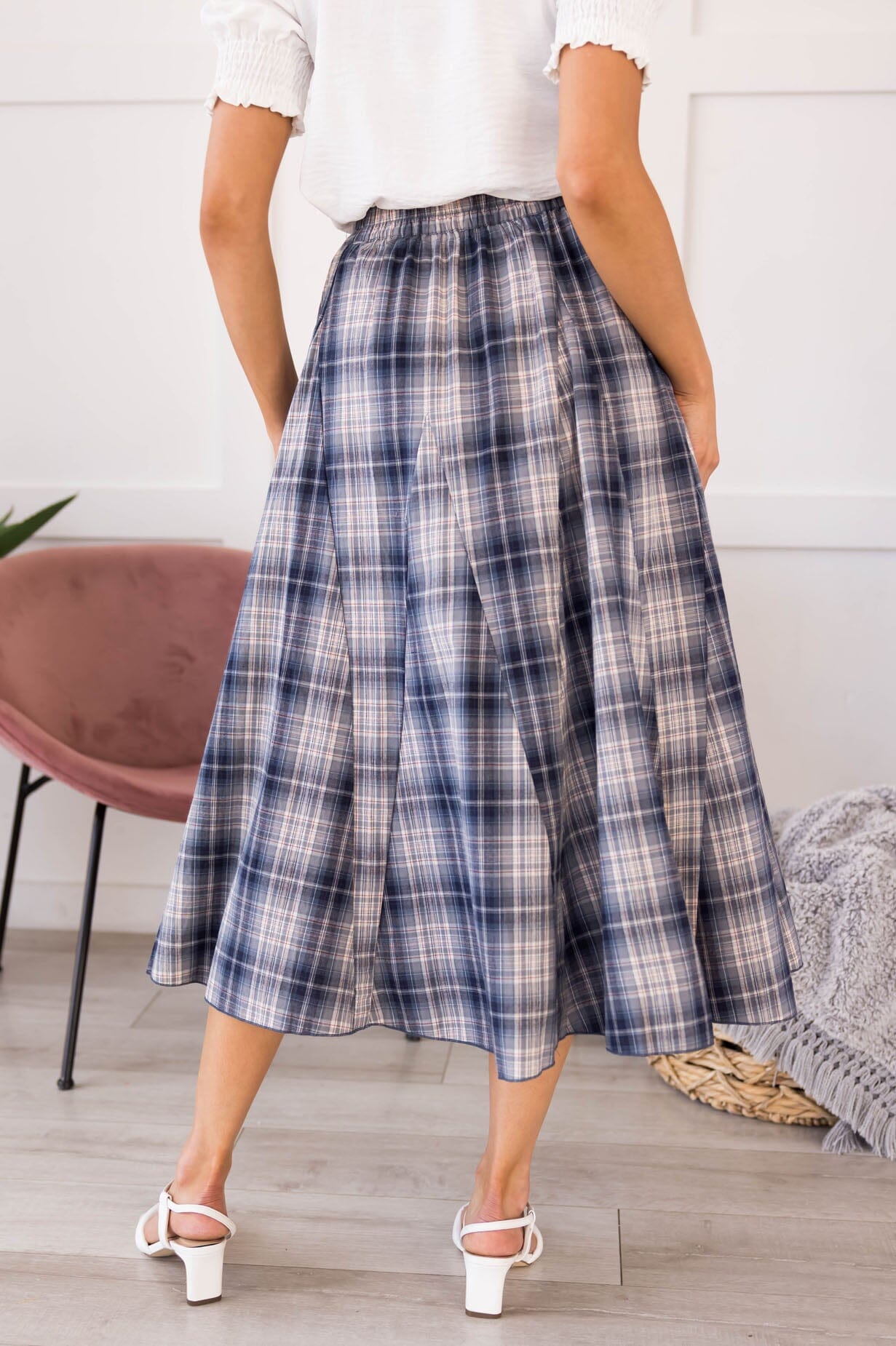 Devoted To You Godet Skirt Skirts vendor-unknown