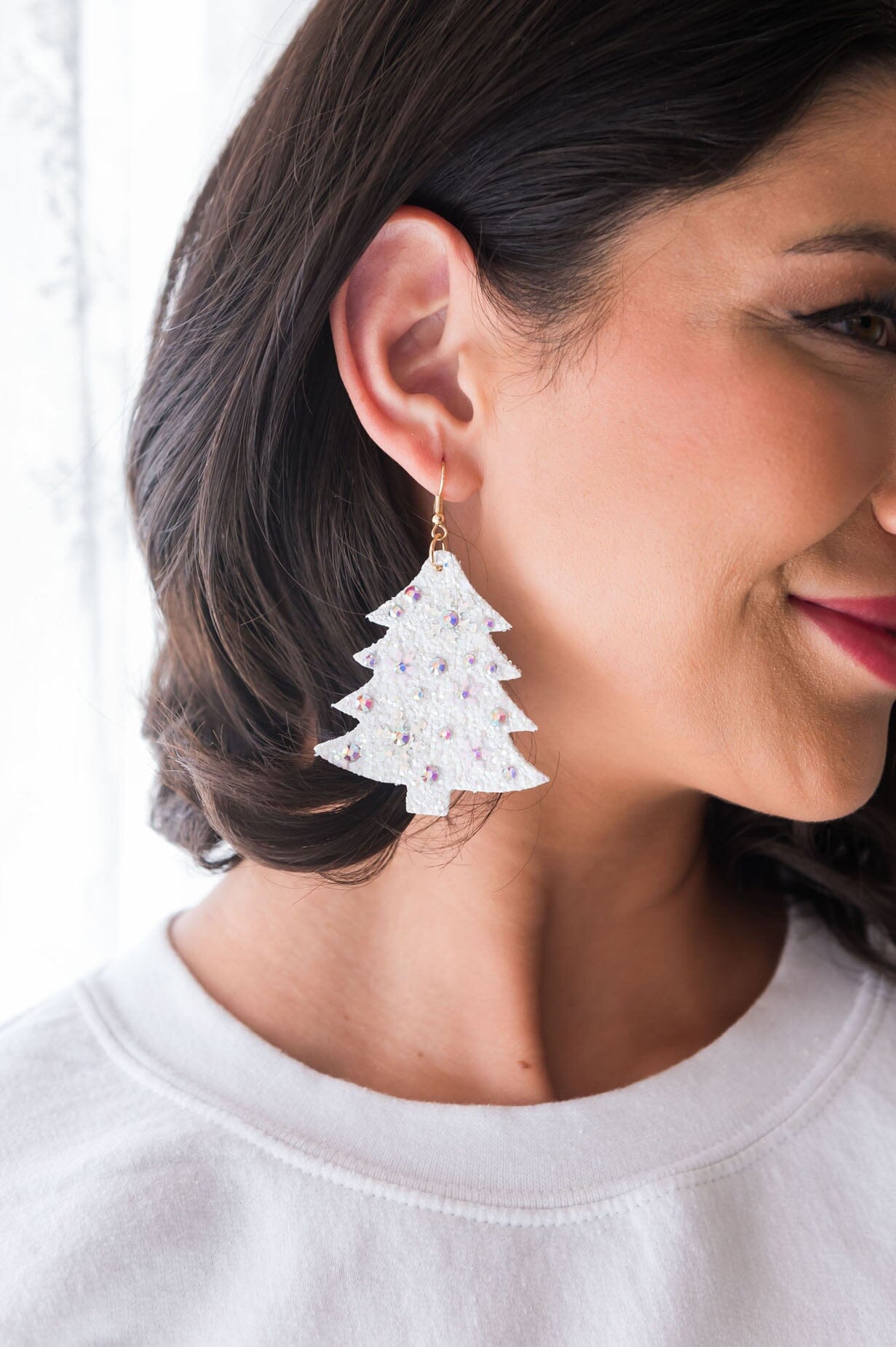 Merry & Bright Tree Earrings Accessories & Shoes Leto Accessories