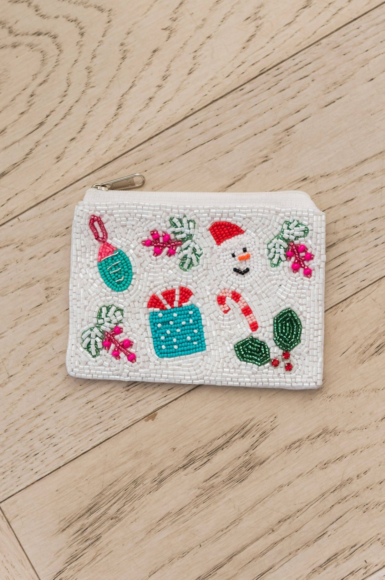 White Christmas Coin Bag Accessories & Shoes Leto Accessories