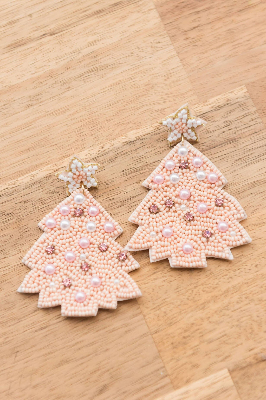 Pretty In Pink Tree Earrings Accessories & Shoes Leto Accessories 
