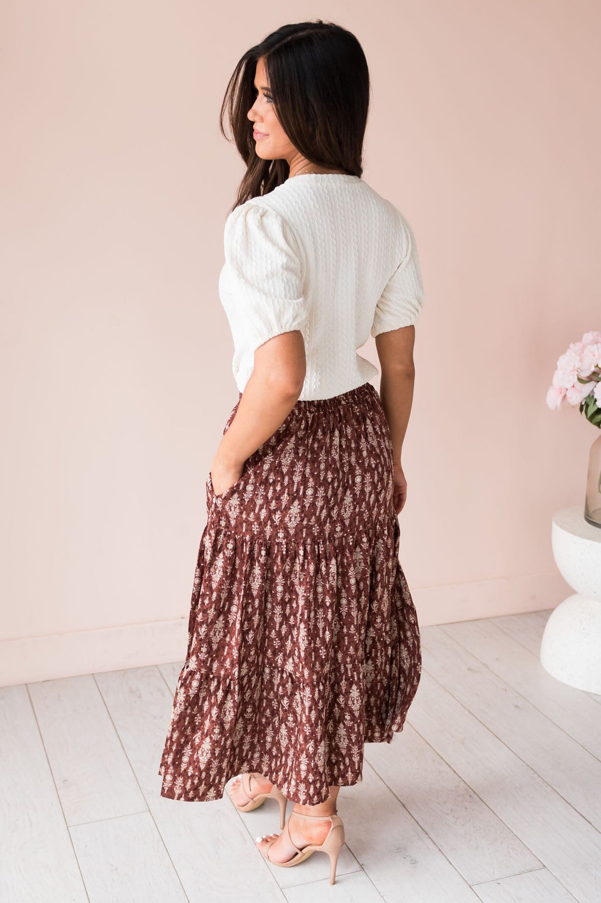 Sunny Days Modest Maxi Skirt Modest Dresses vendor-unknown
