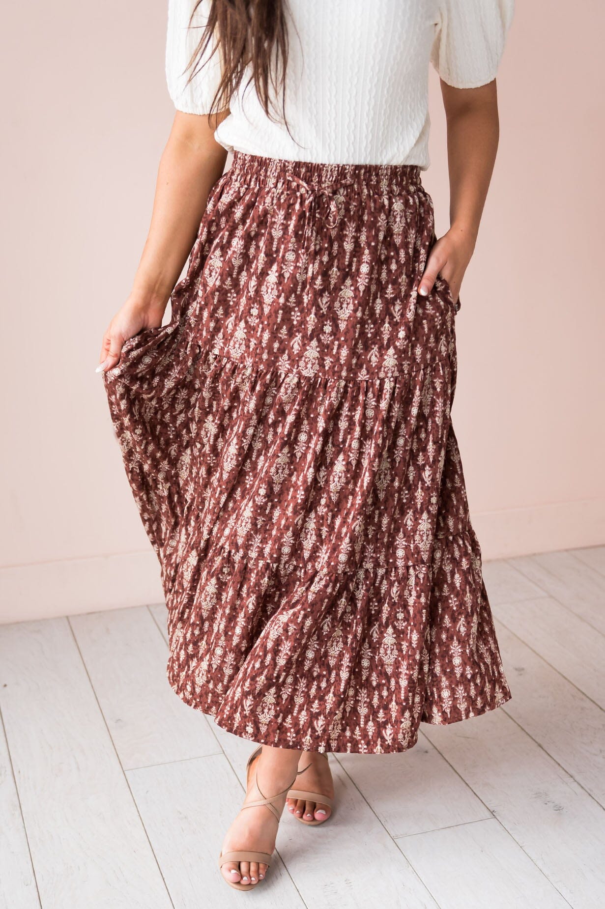 Sunny Days Modest Maxi Skirt Modest Dresses vendor-unknown