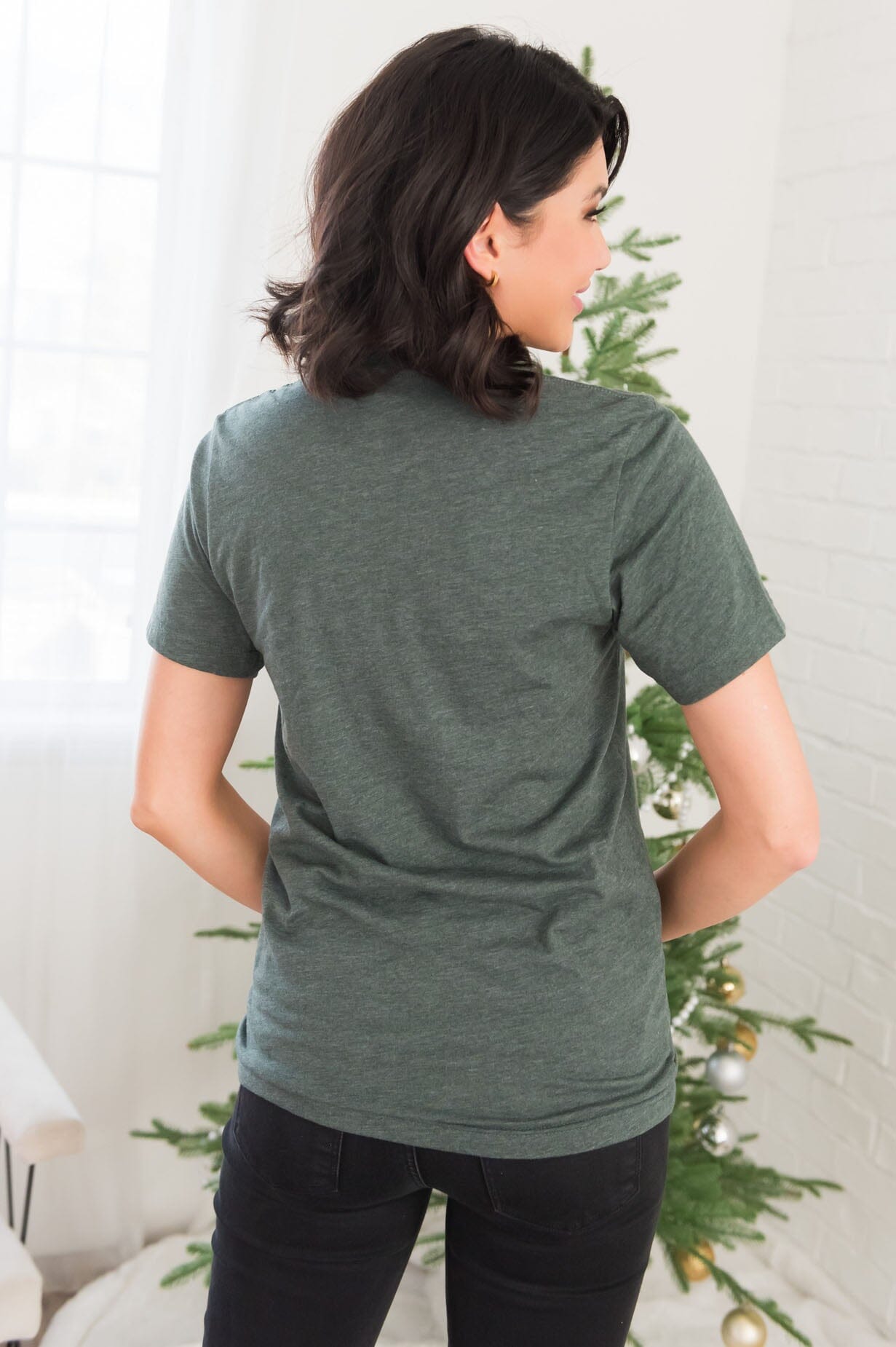 The World Rejoices Modest Graphic Tee Modest Dresses vendor-unknown