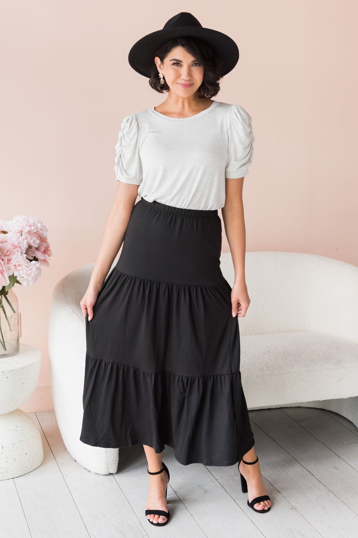 Autumn Delight Modest Maxi Skirt Skirts vendor-unknown