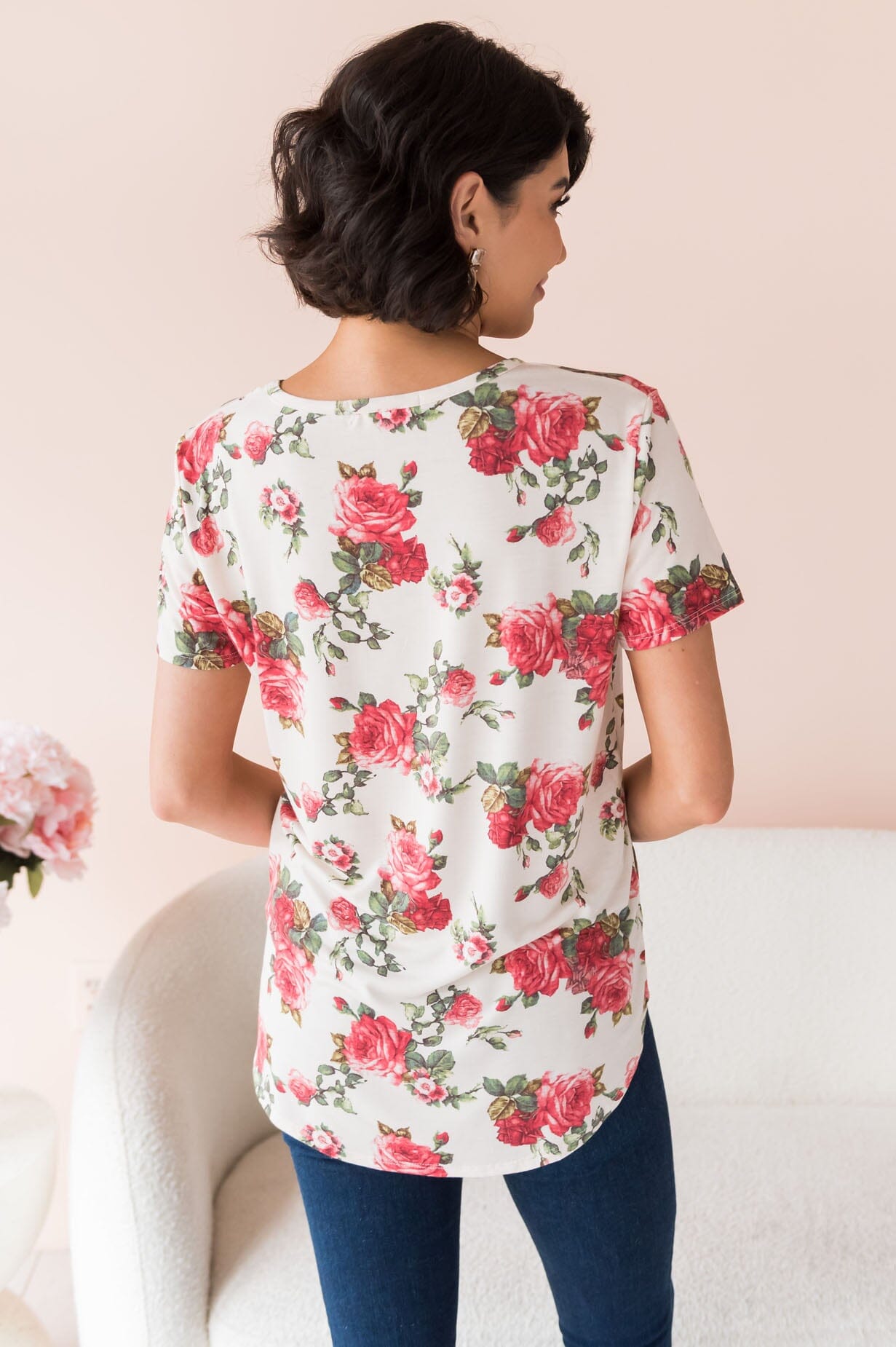 Beauty Abounds Modest Top Tops vendor-unknown