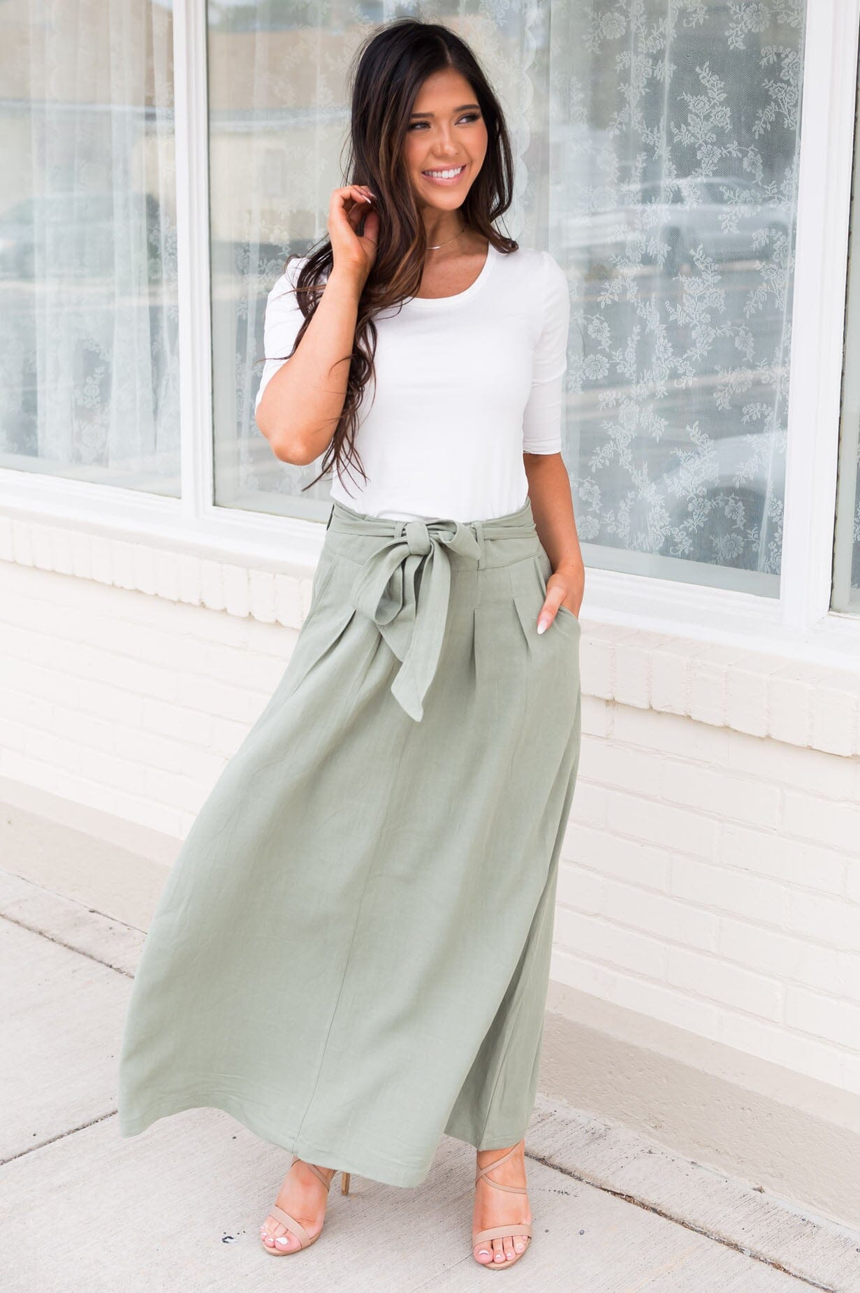 You're The One Modest Skirt Skirts vendor-unknown