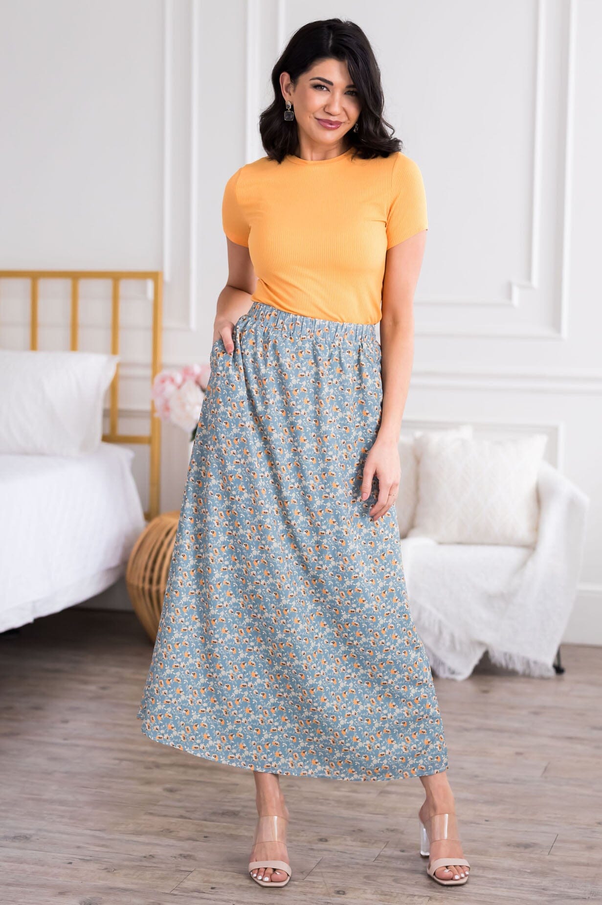 Too Good To Be True Maxi Slip Skirt Skirts vendor-unknown