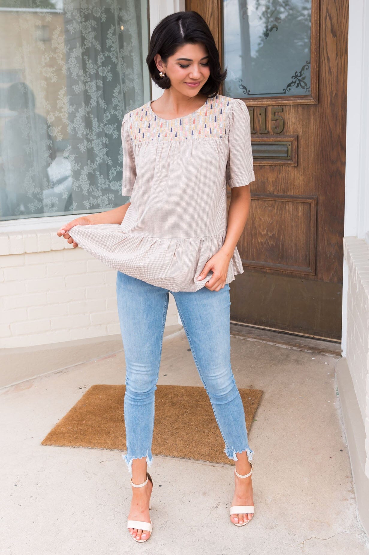 Bright As Can Be Modest Blouse Modest Dresses vendor-unknown