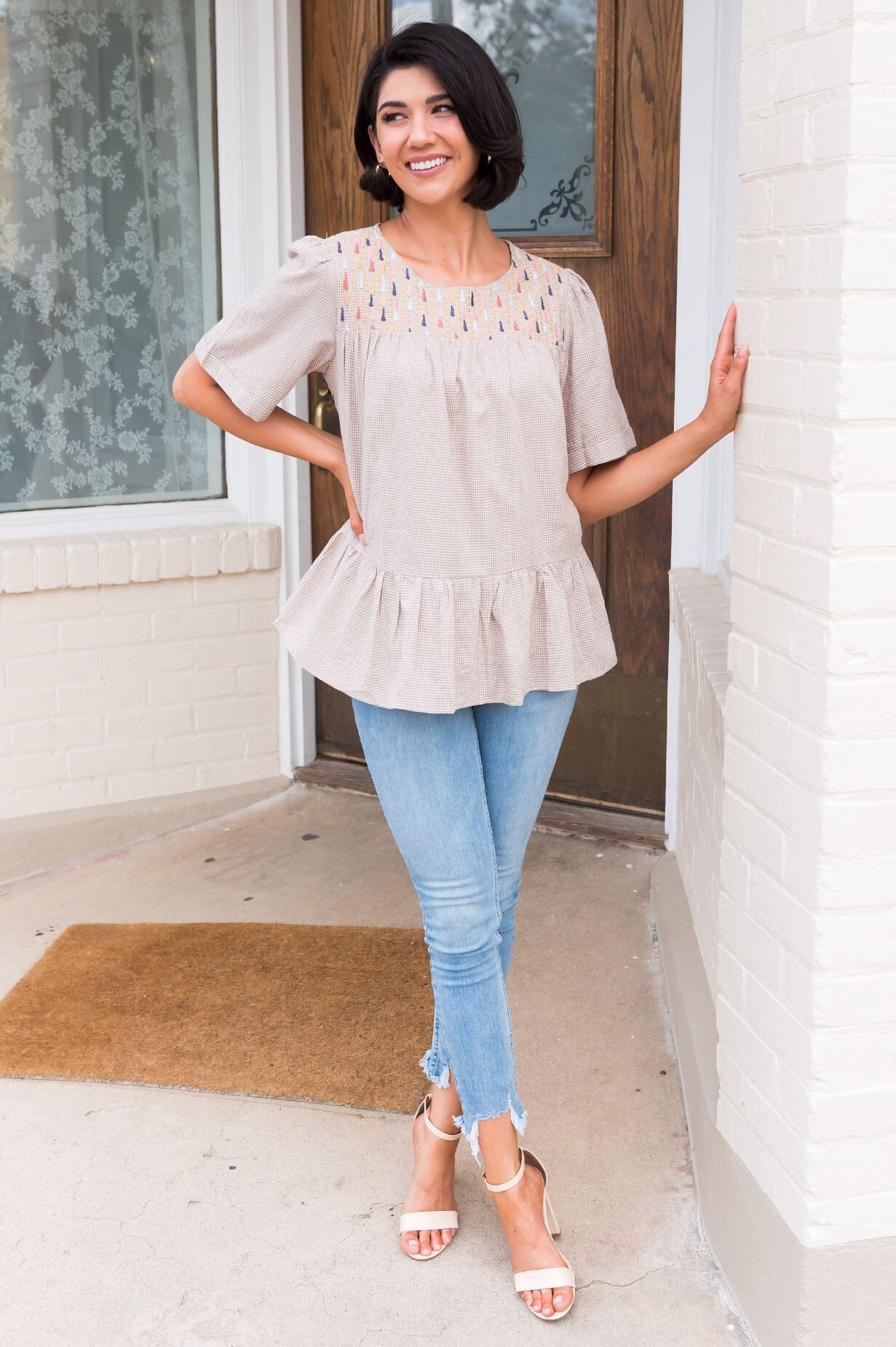 Bright As Can Be Modest Blouse Modest Dresses vendor-unknown