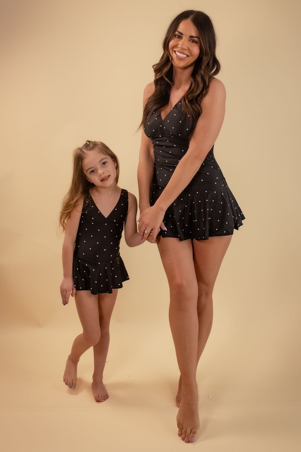 Little Polka Dot Beauty One Piece Modest Dresses vendor-unknown