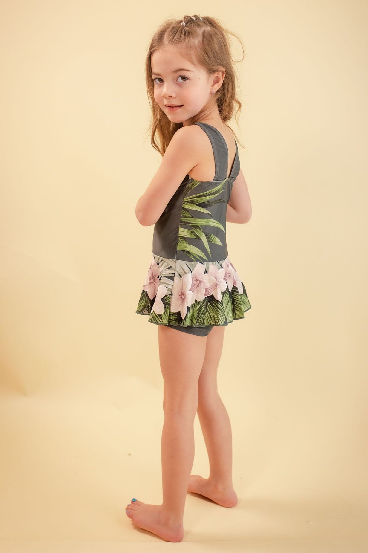 Little Aloha Forest One Piece Modest Dresses vendor-unknown