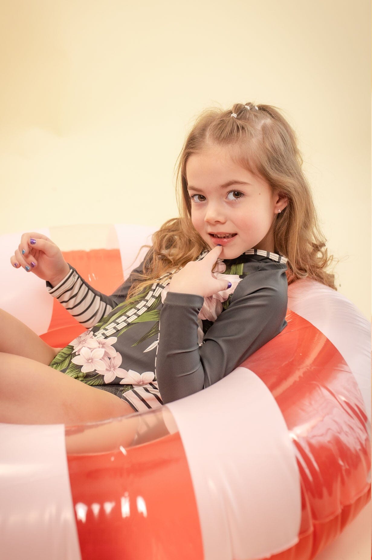 Little Tropical Aloha One Piece Modest Dresses vendor-unknown