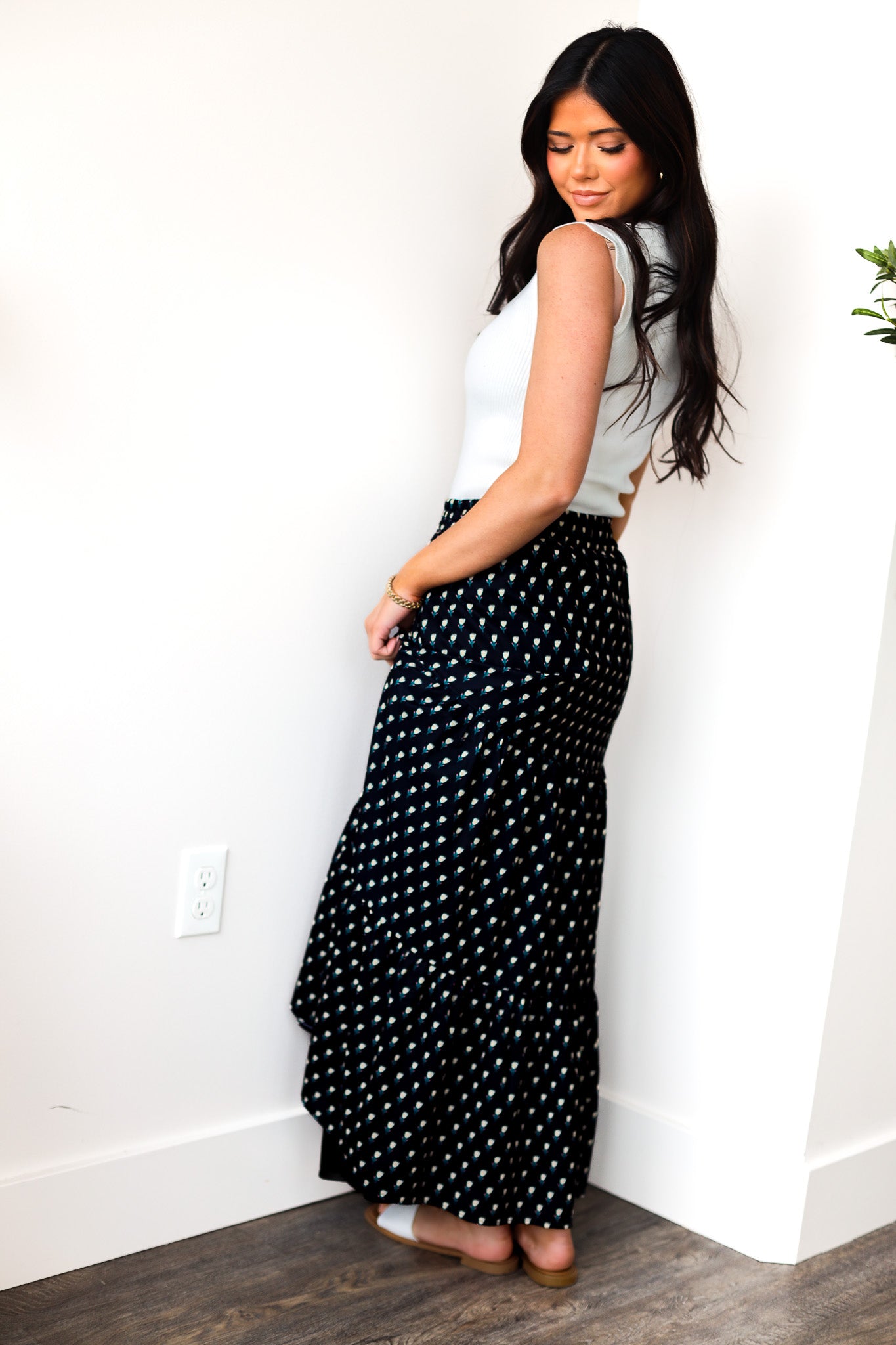 First Impressions Tiered Skirt